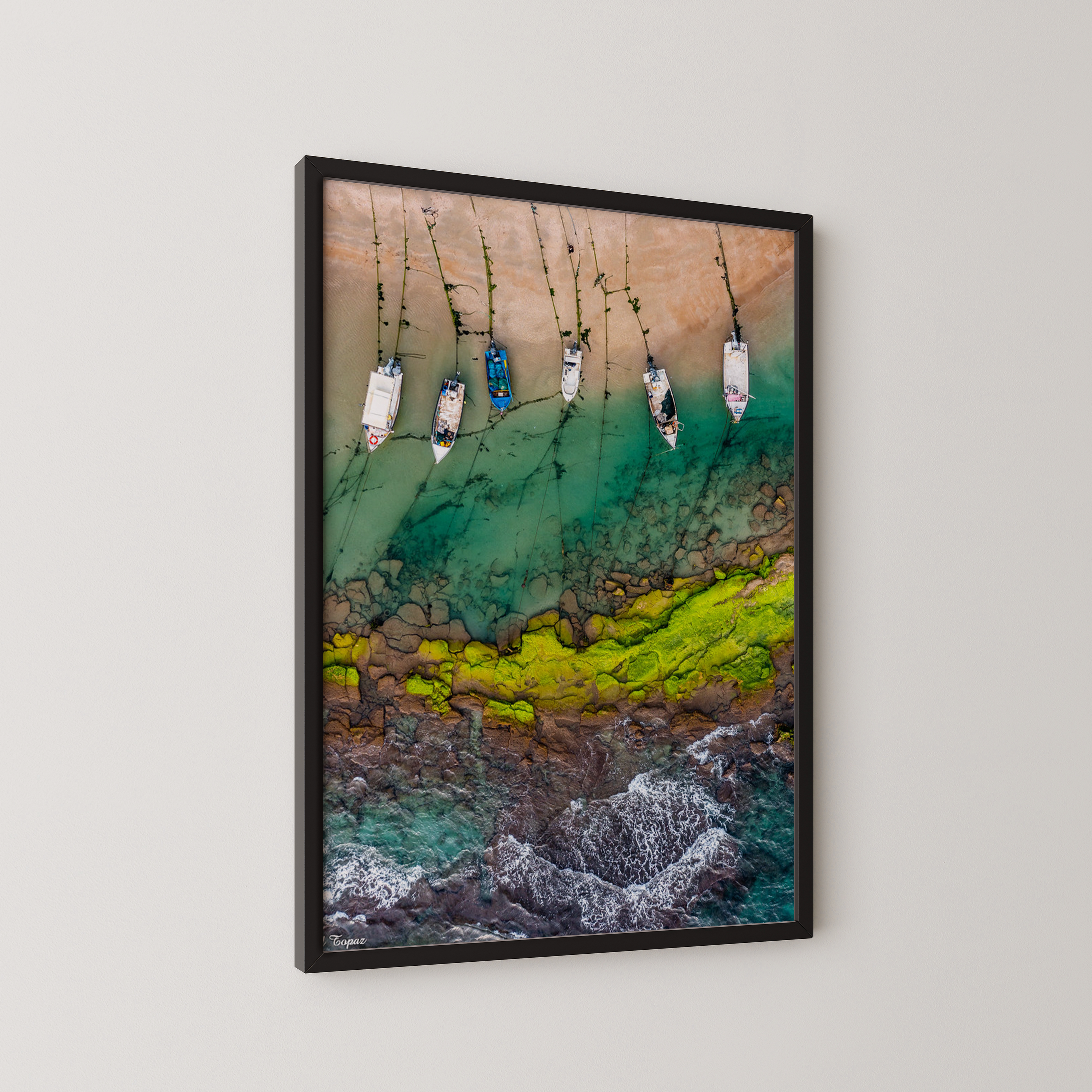 A Salty Touch - Aerial Photography by Shai Ashkenazi