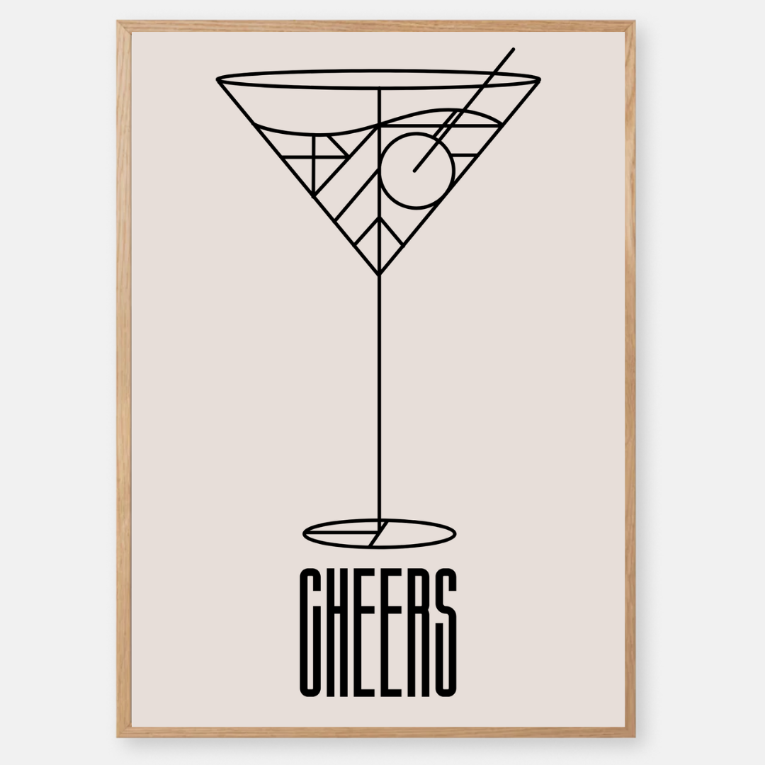 CHEERS תמונת קיר דגם
