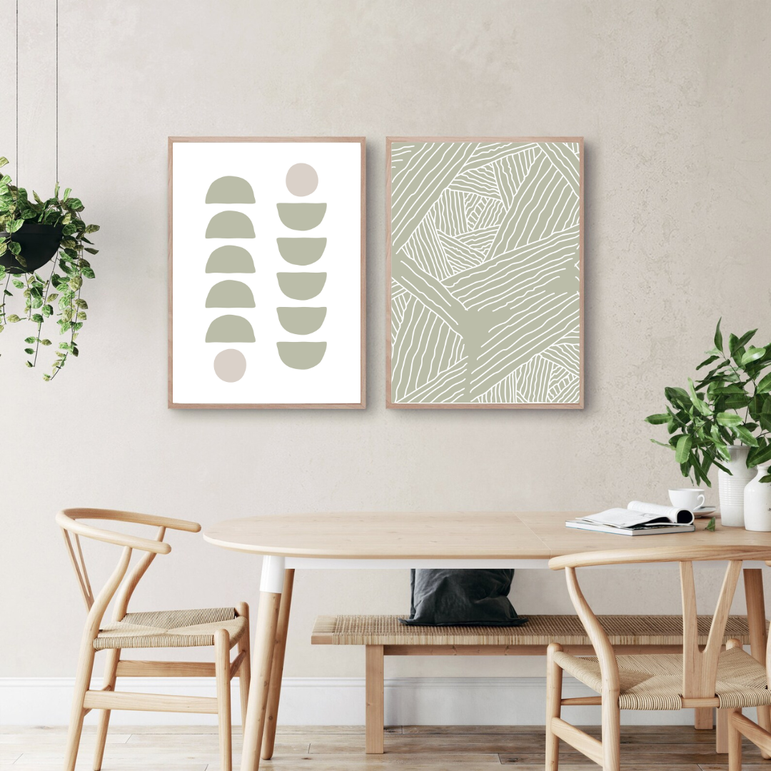 סט תמונות לסלון דגם קירה