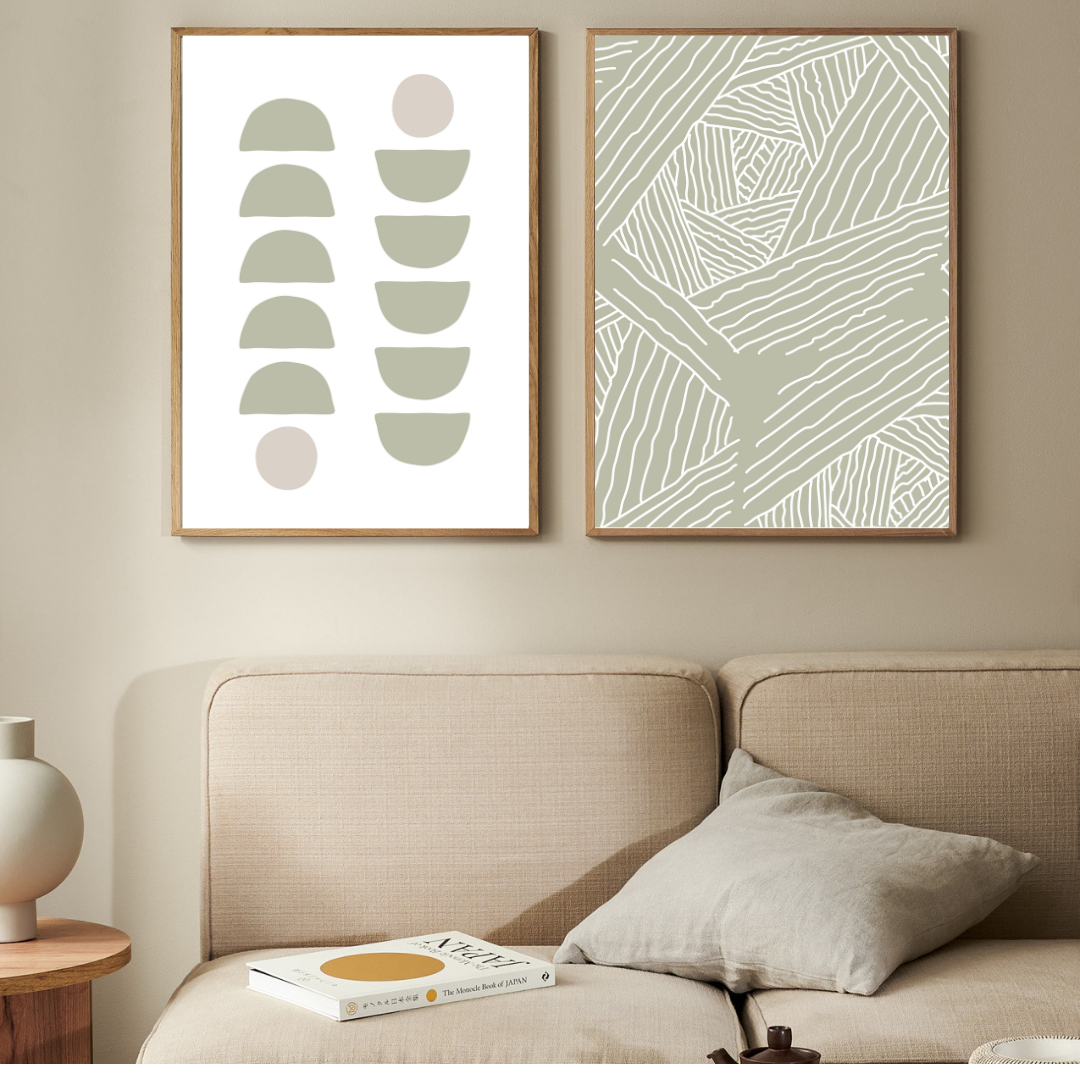 סט תמונות לסלון דגם קירה