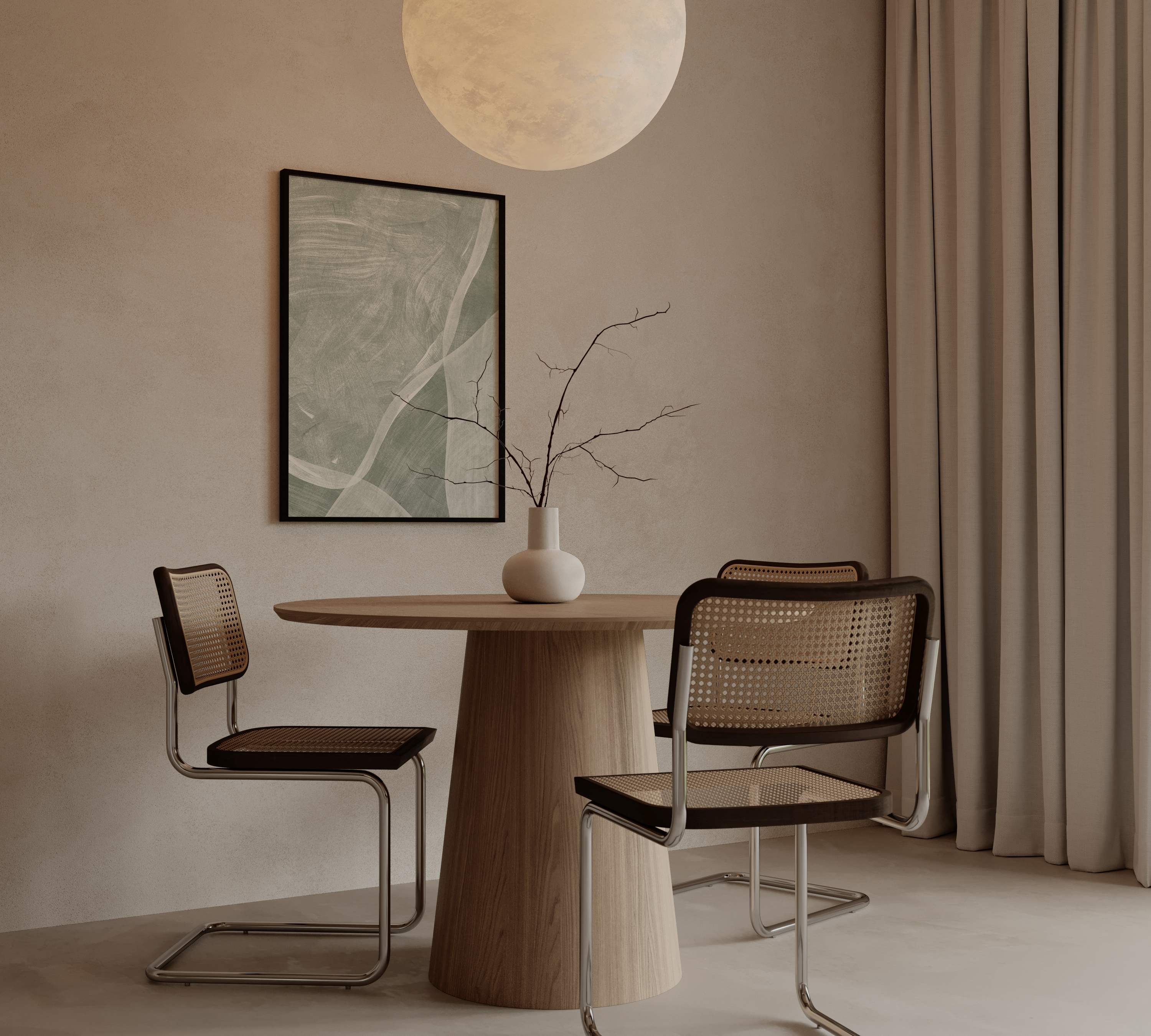 Gillian model - canvas + framing