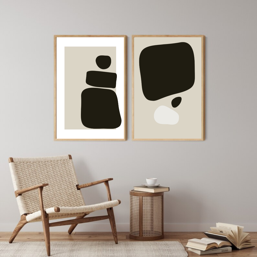 סט תמונות מודרניות למשרדים