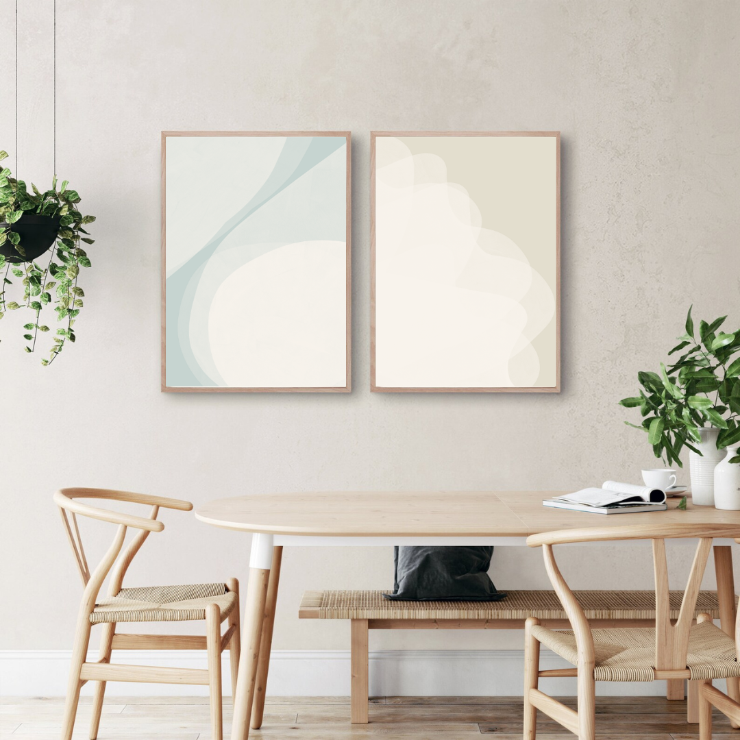 סט תמונות דגם קייטלי קנבס + מסגור