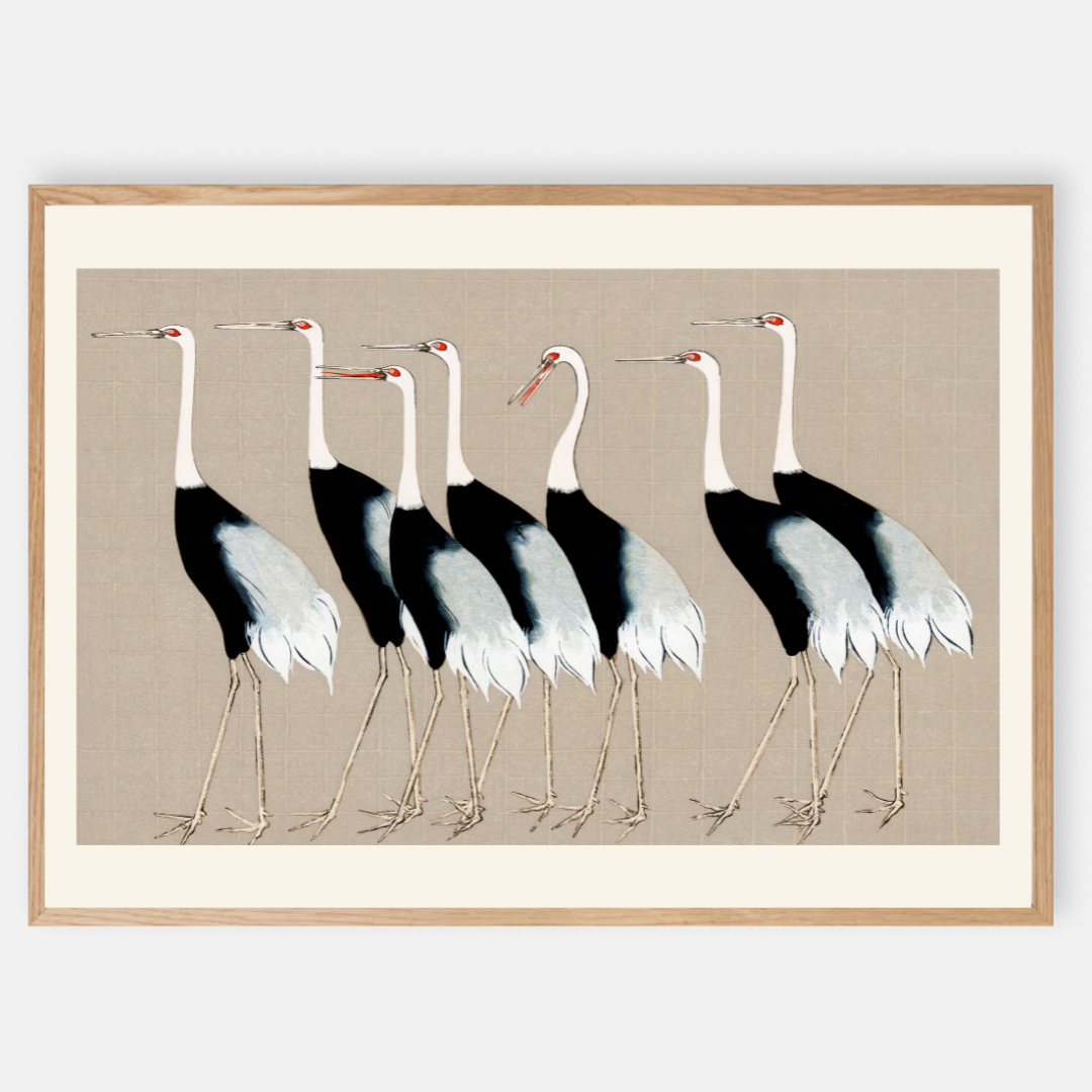 Nadi model - canvas + framing