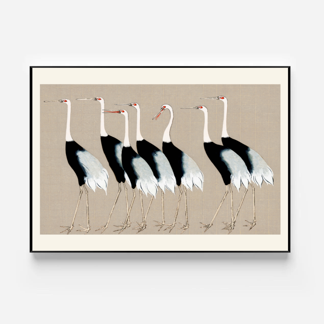 Nadi model - canvas + framing
