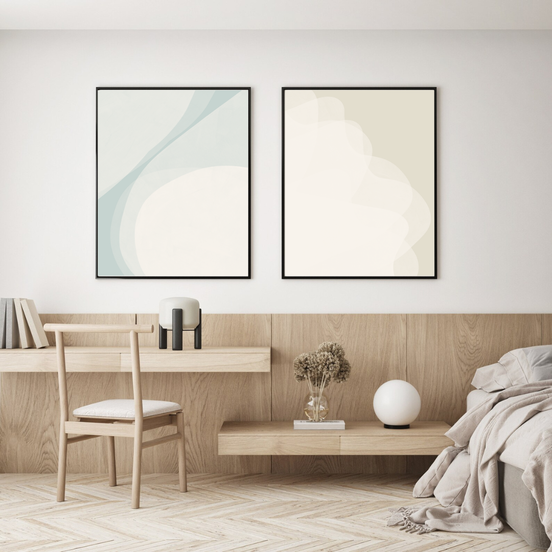 סט תמונות דגם קייטלי קנבס + מסגור