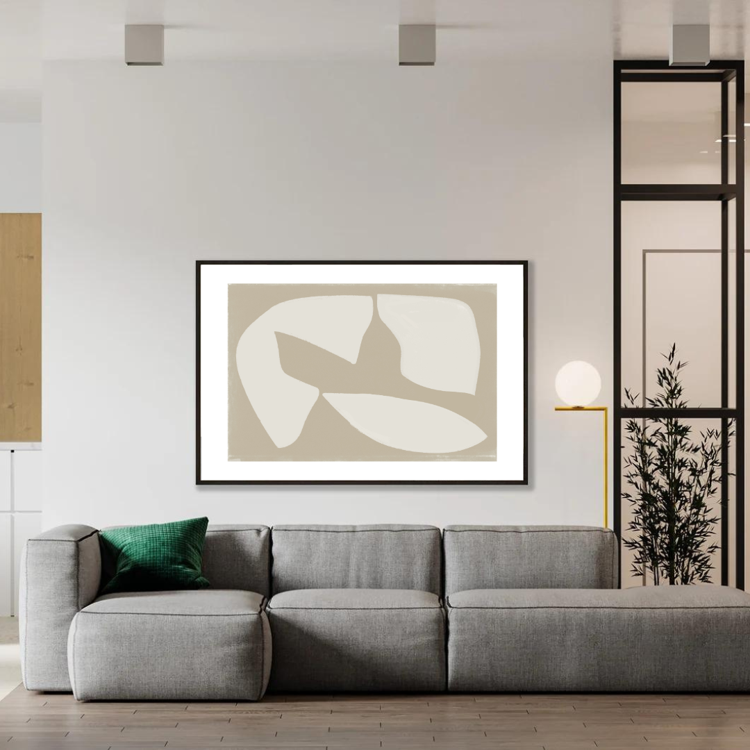 Sil model - canvas + framing
