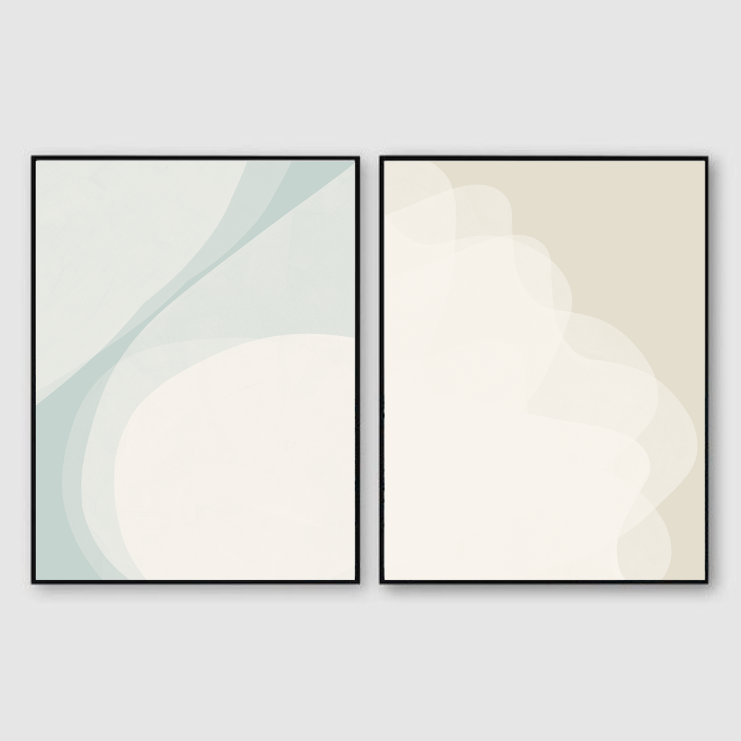 סט תמונות דגם קייטלי קנבס + מסגור