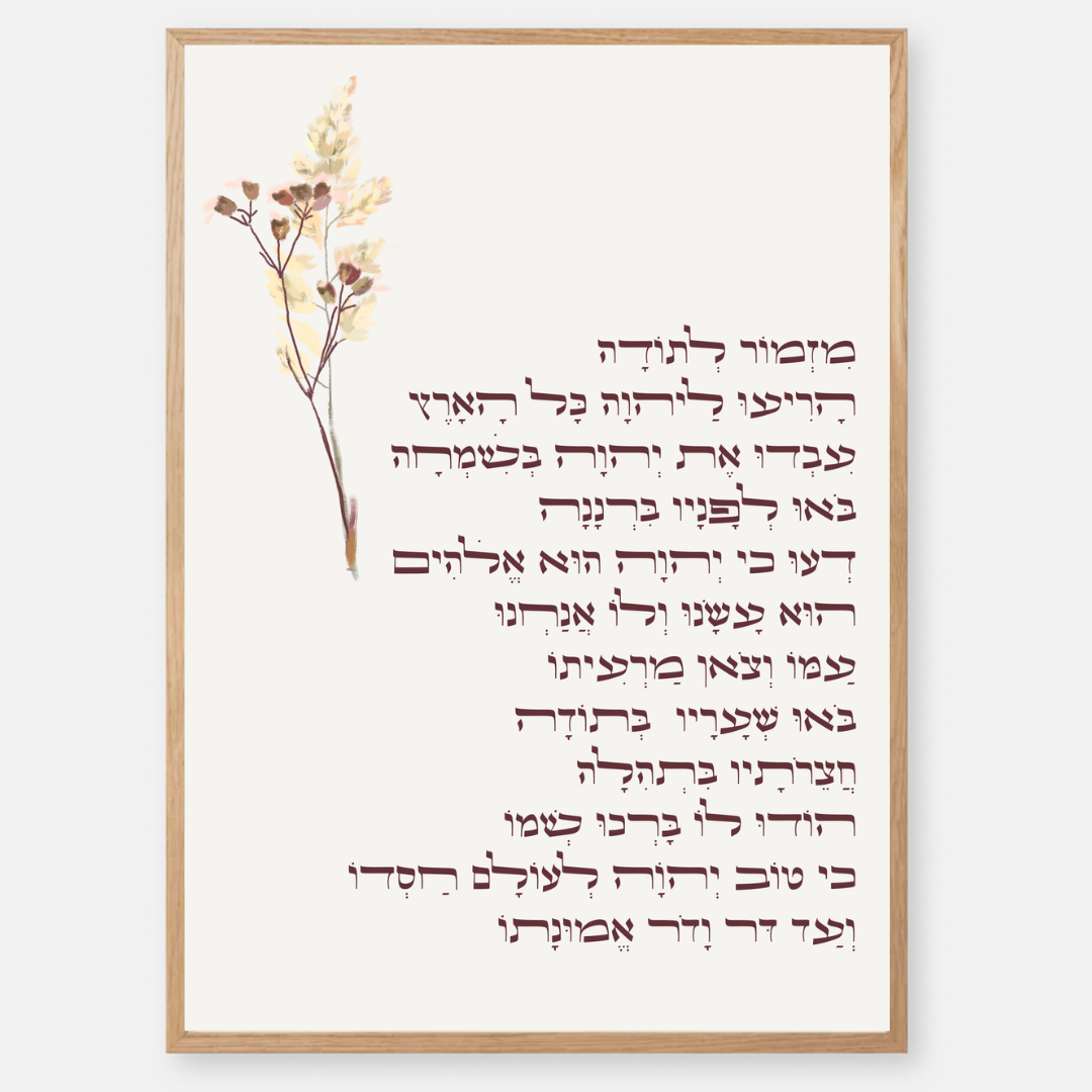 תמונה דגם מזמור לתודה -10