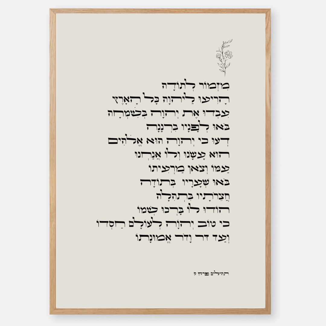 תמונה דגם מזמור לתודה -1