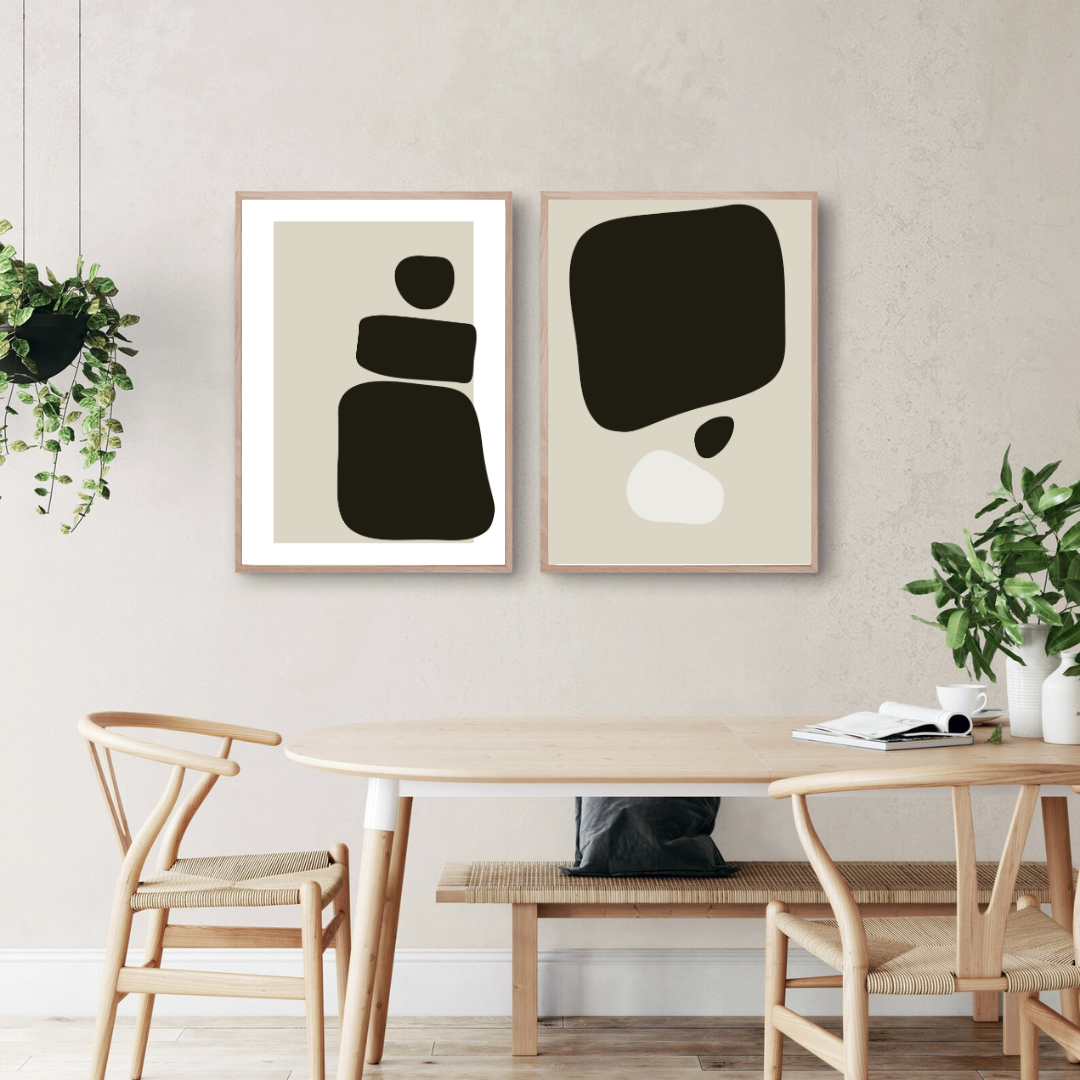 סט תמונות מודרניות למשרדים