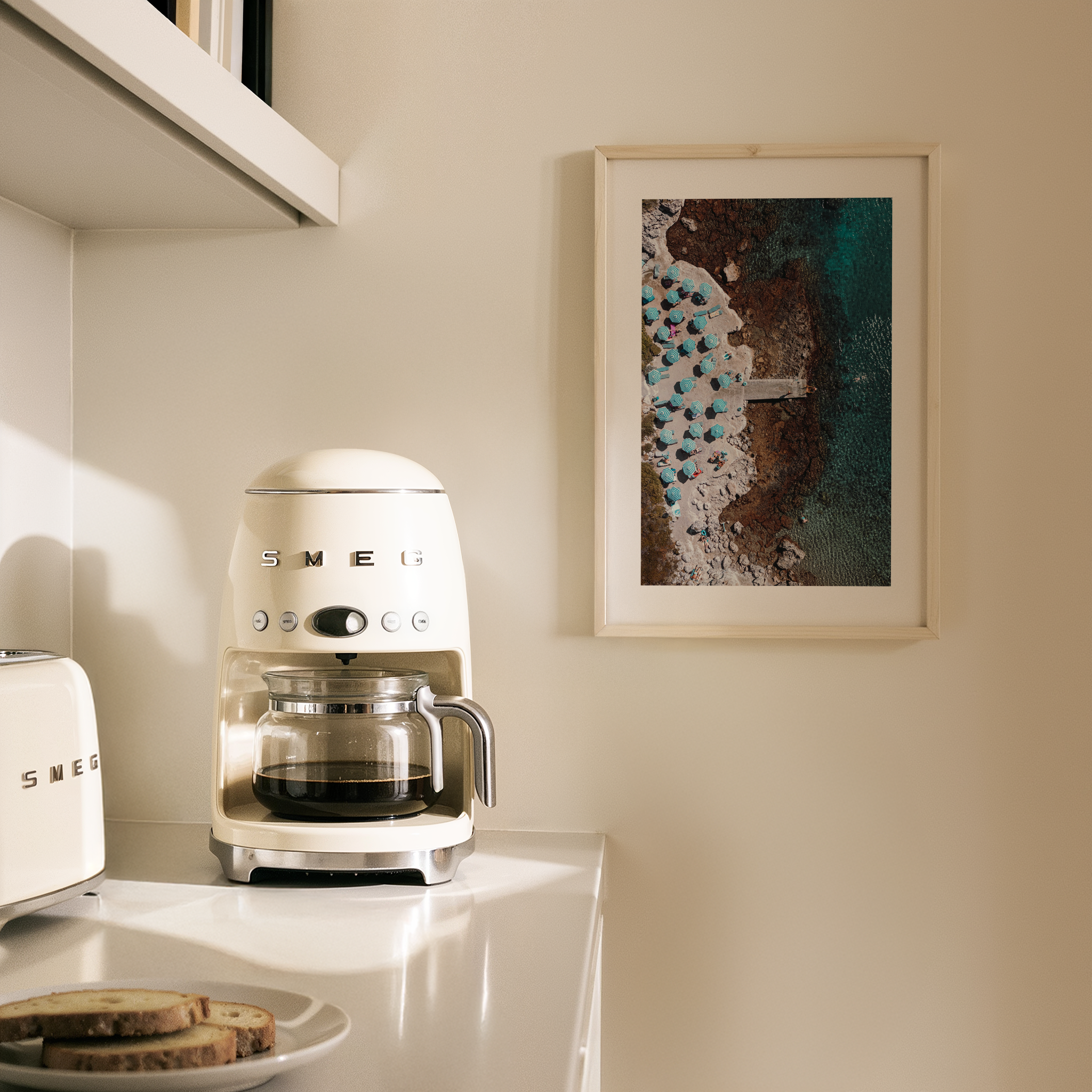 Rhodes Beach — Aerial Photography by Shai Ashkenazi