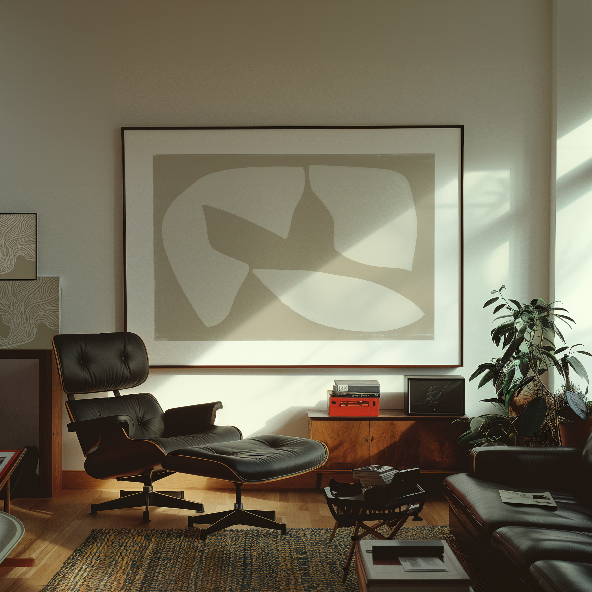 Sil model - canvas + framing
