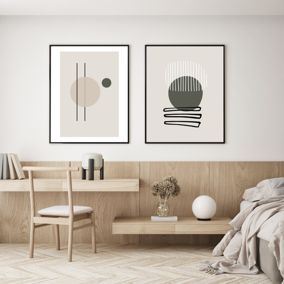 A set of pictures for the living room, model Glance