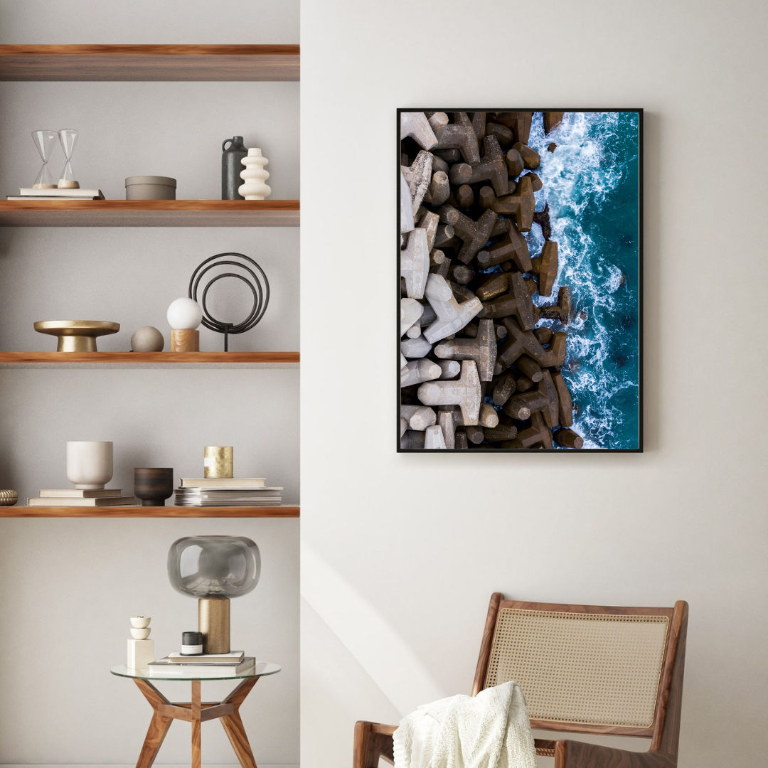 Ashdod Marina Breakwater - by artist Gilad Topaz