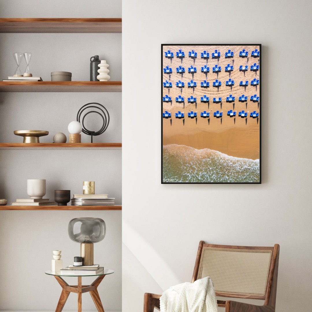 Herzliya Beach - by artist Gilad Topaz