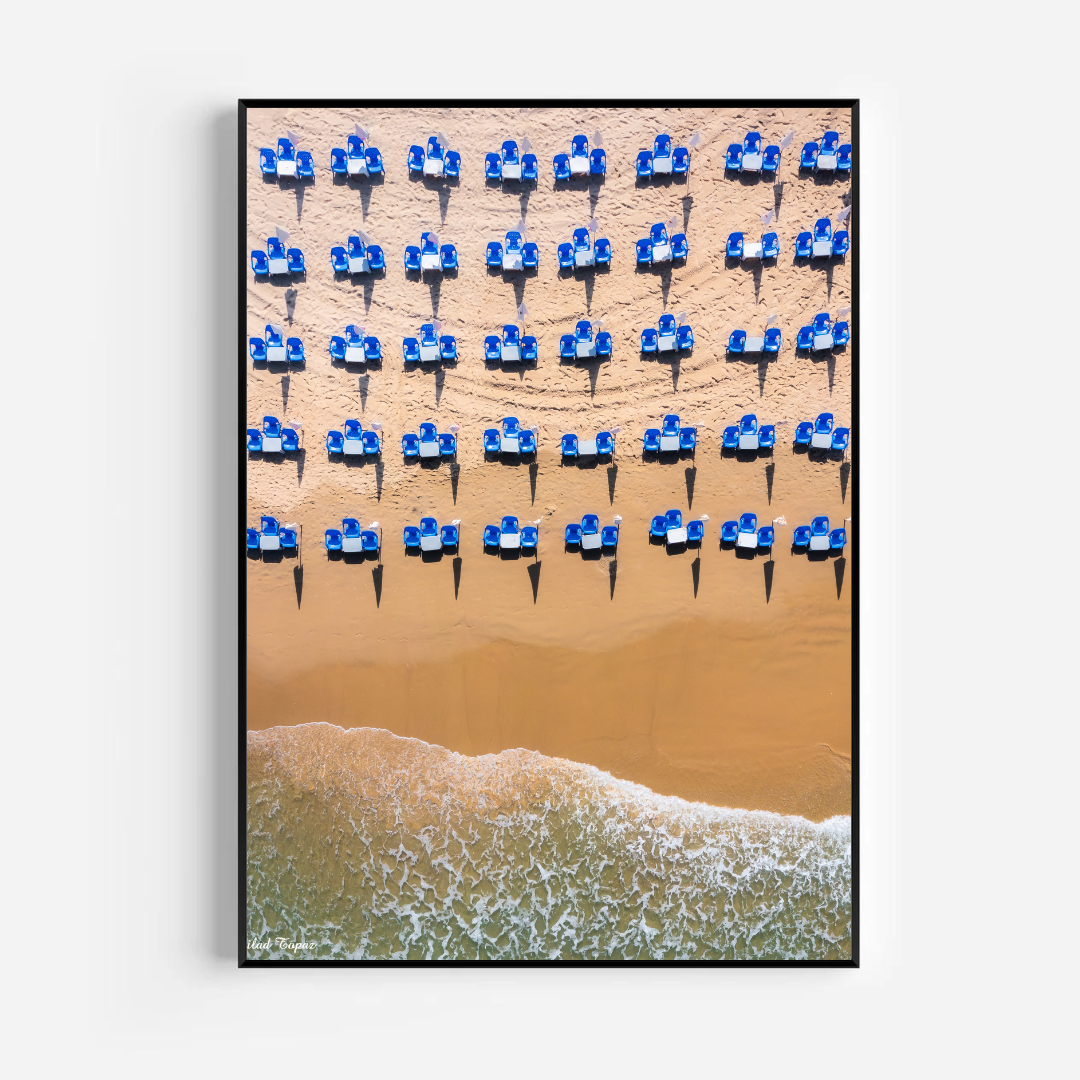 Herzliya Beach - by artist Gilad Topaz