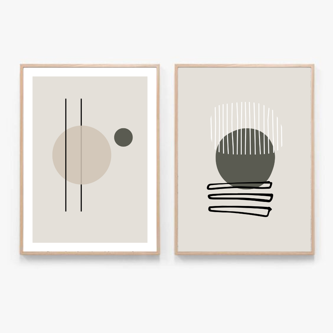 A set of pictures for the living room, model Glance