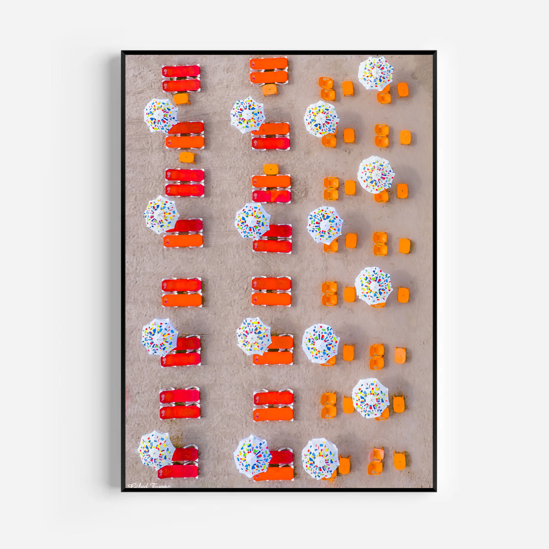 Banana Beach Tel Aviv - by artist Gilad Topaz