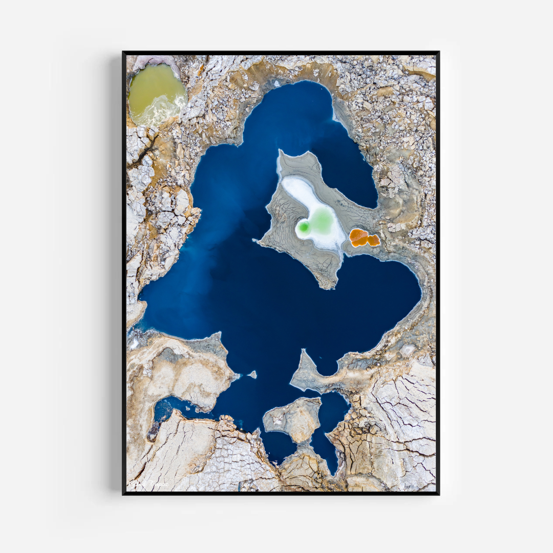 Dead Sea Sinkhole - by artist Gilad Topaz