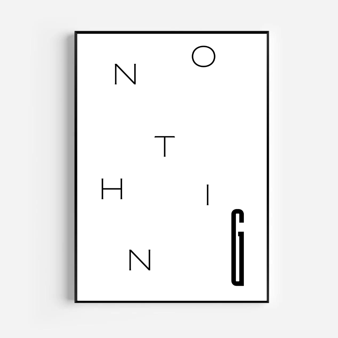 NOTHING תמונה דגם