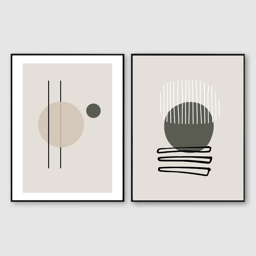 A set of pictures for the living room, model Glance