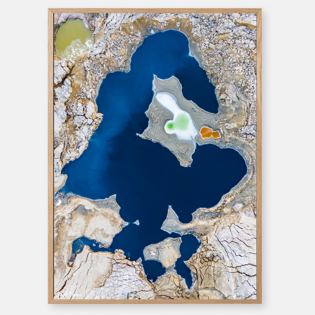 Dead Sea Sinkhole - by artist Gilad Topaz