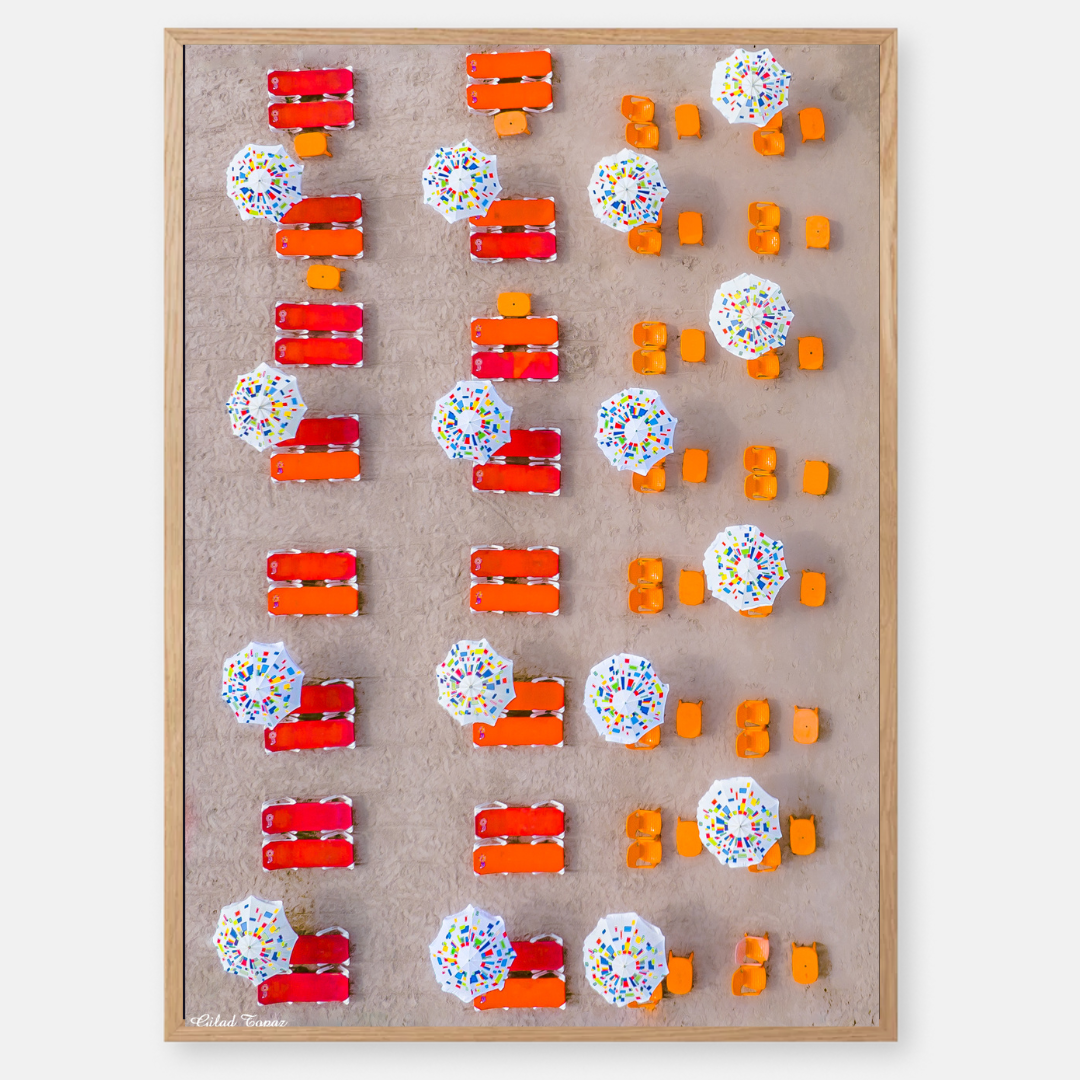 Banana Beach Tel Aviv - by artist Gilad Topaz