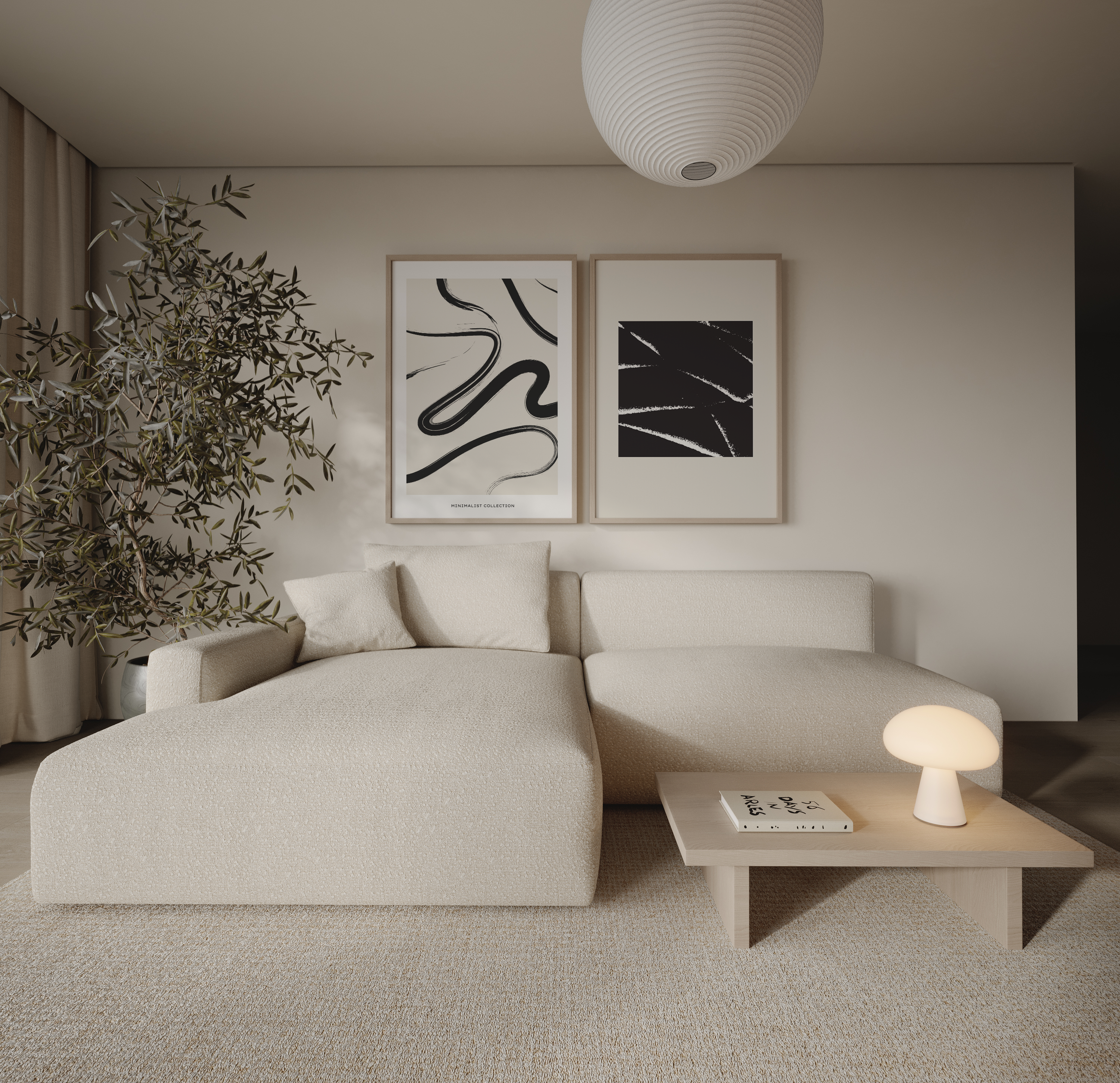 Minis model photo set