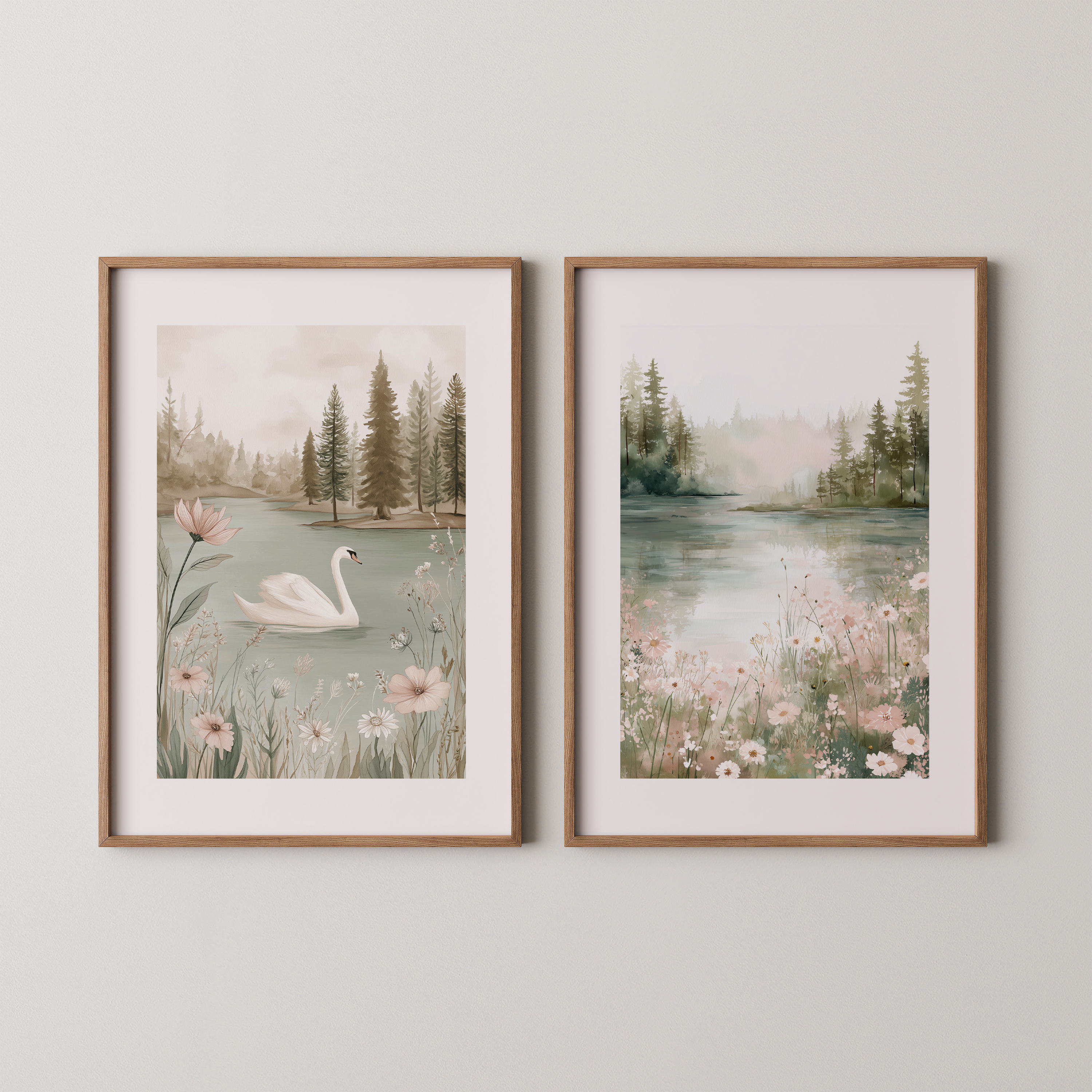 Set of pictures for children's rooms, Bloomey model