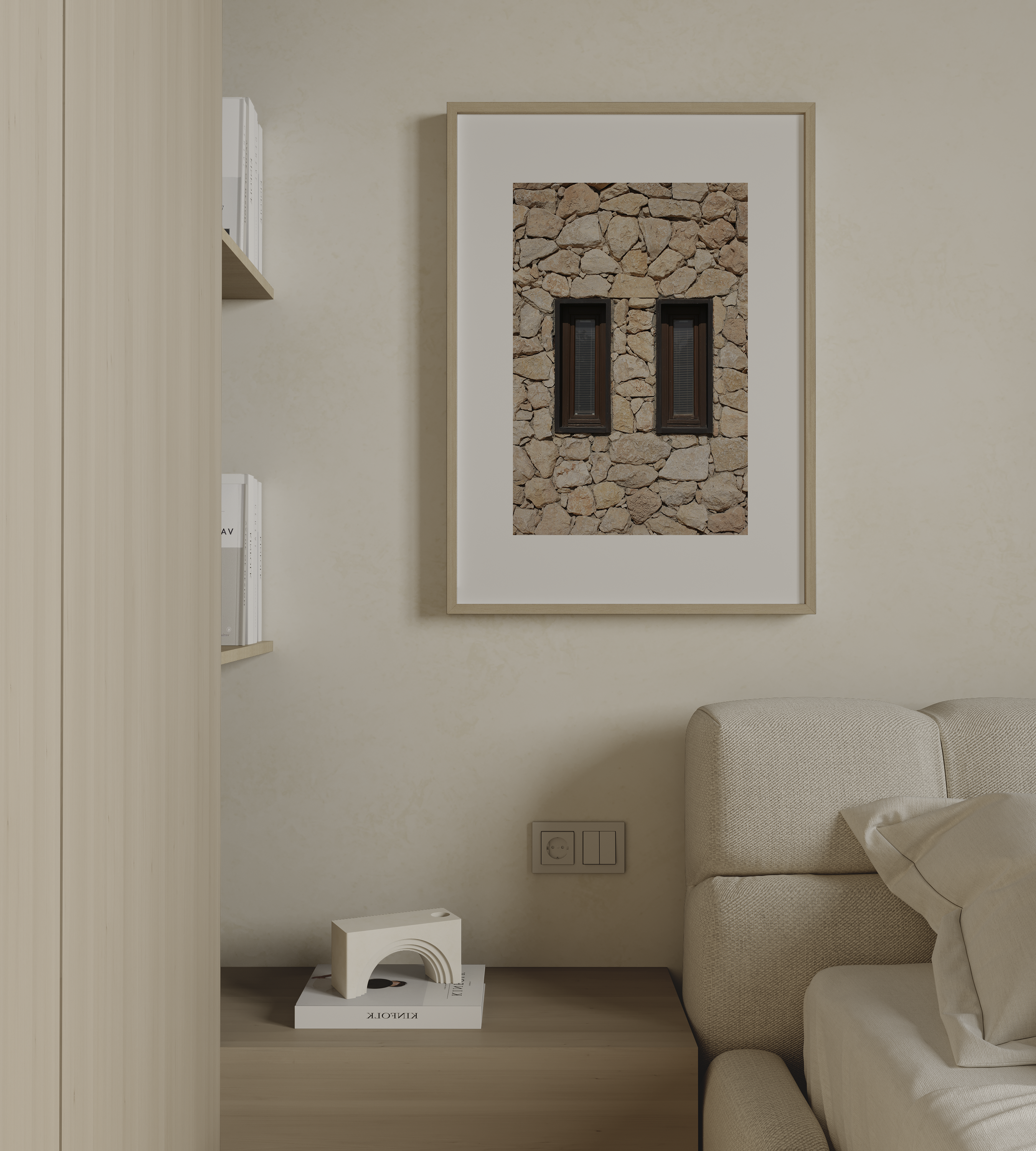 חלון במדבר צילום של דניאל ברלוט- The left Handed