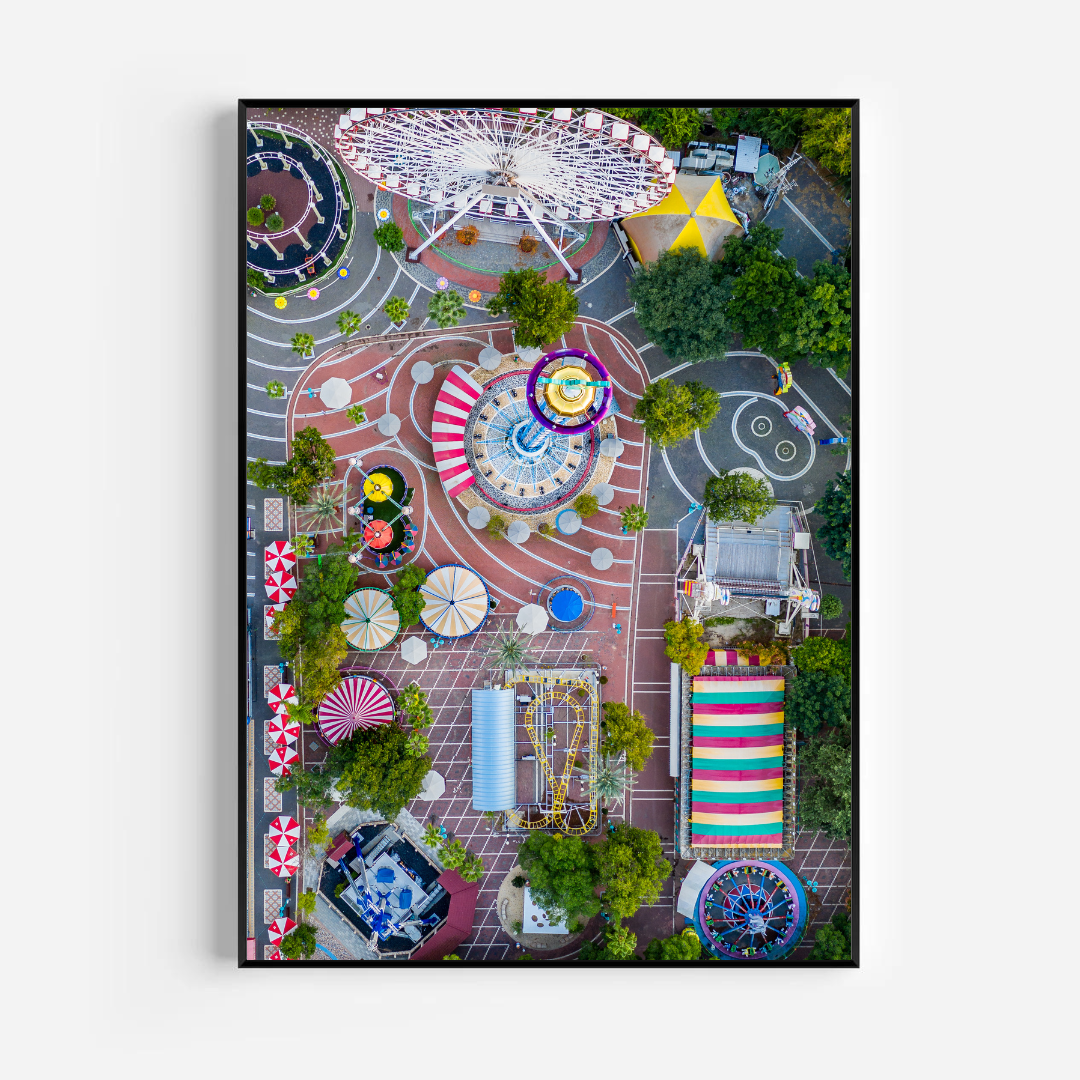 Luna Park - by artist Gilad Topaz