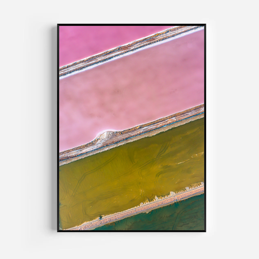 The Salt Pools in Eilat - by artist Gilad Topaz