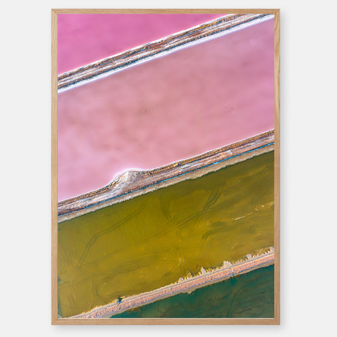 The Salt Pools in Eilat - by artist Gilad Topaz