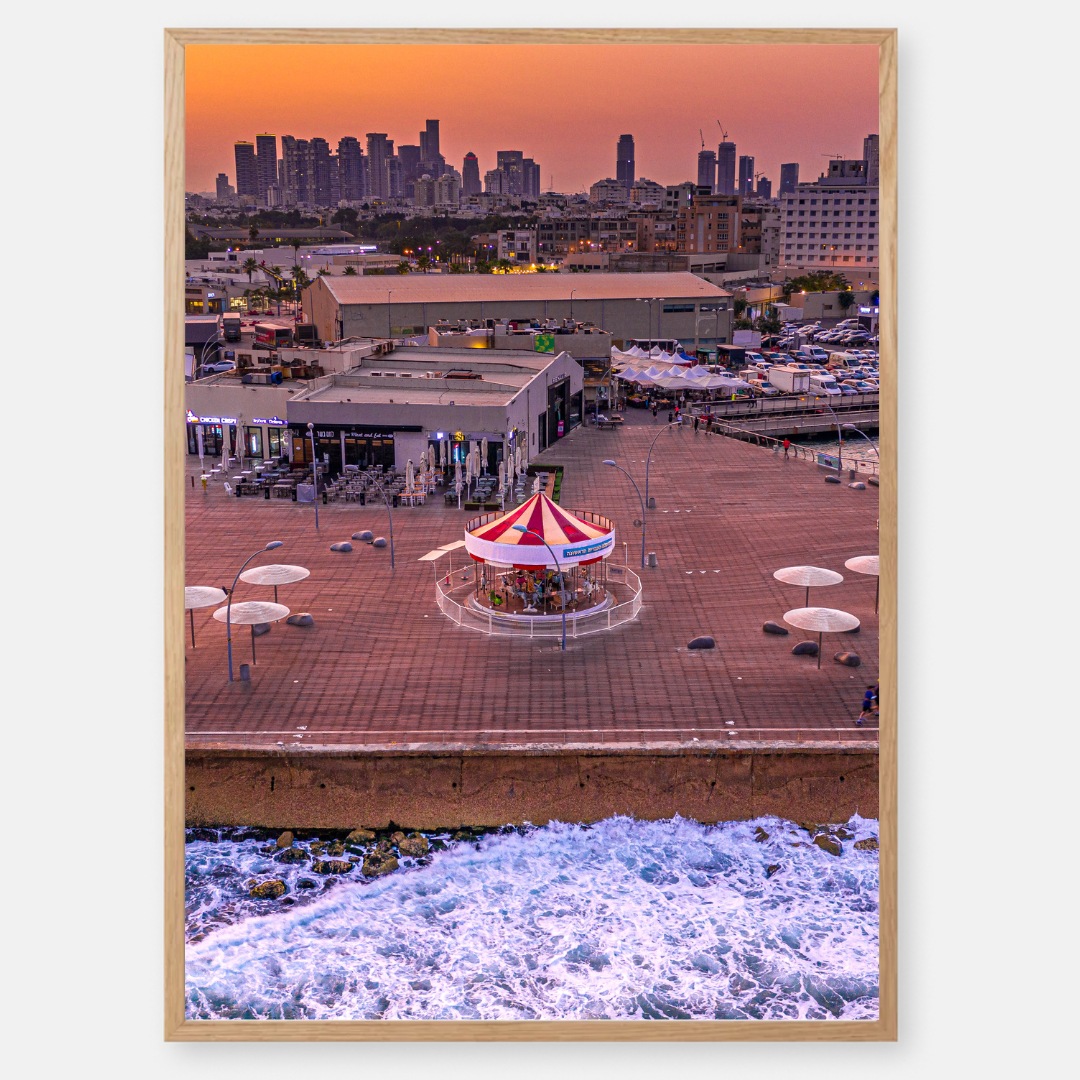 The Port in Tel Aviv - by artist Gilad Topaz