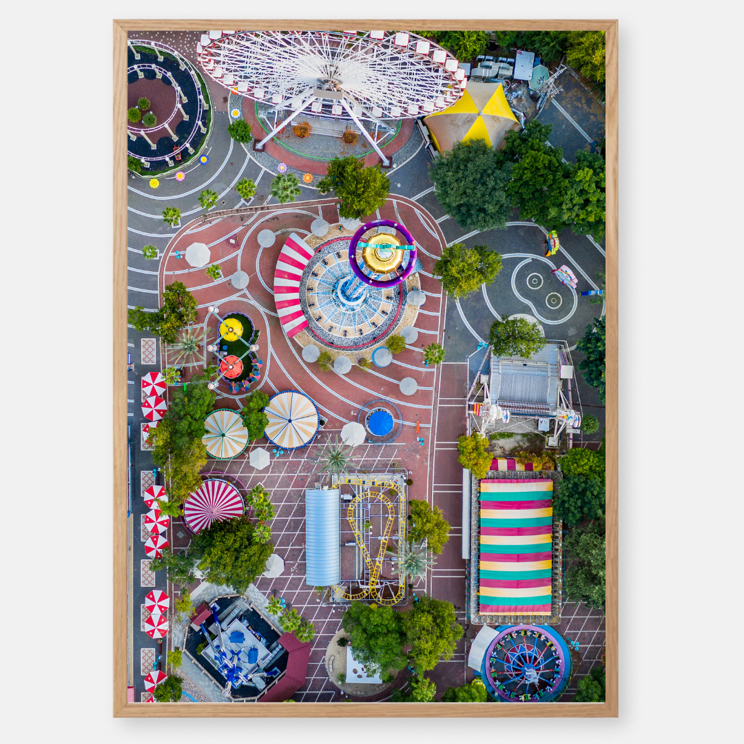 Luna Park - by artist Gilad Topaz
