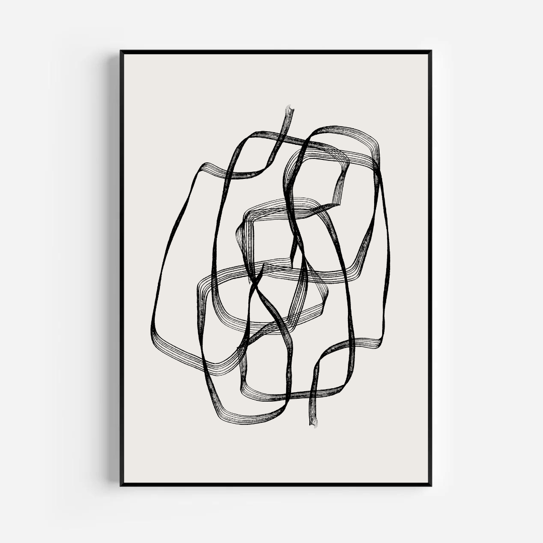 סט תמונות נורדיות לסלון