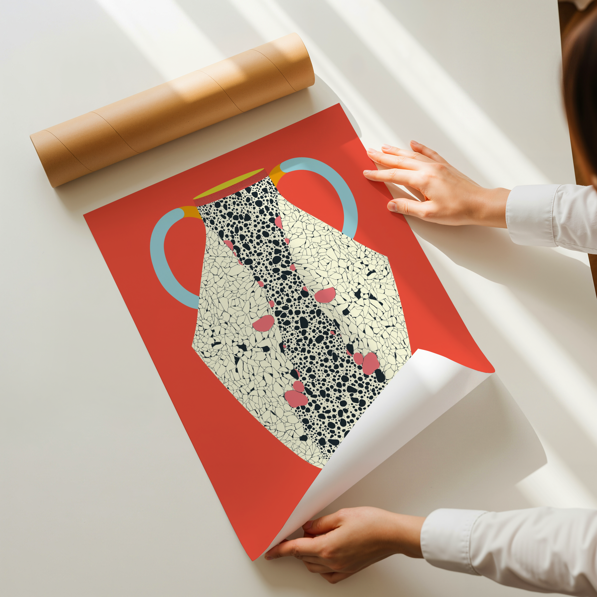 הדפס אומנות דגם Tavora