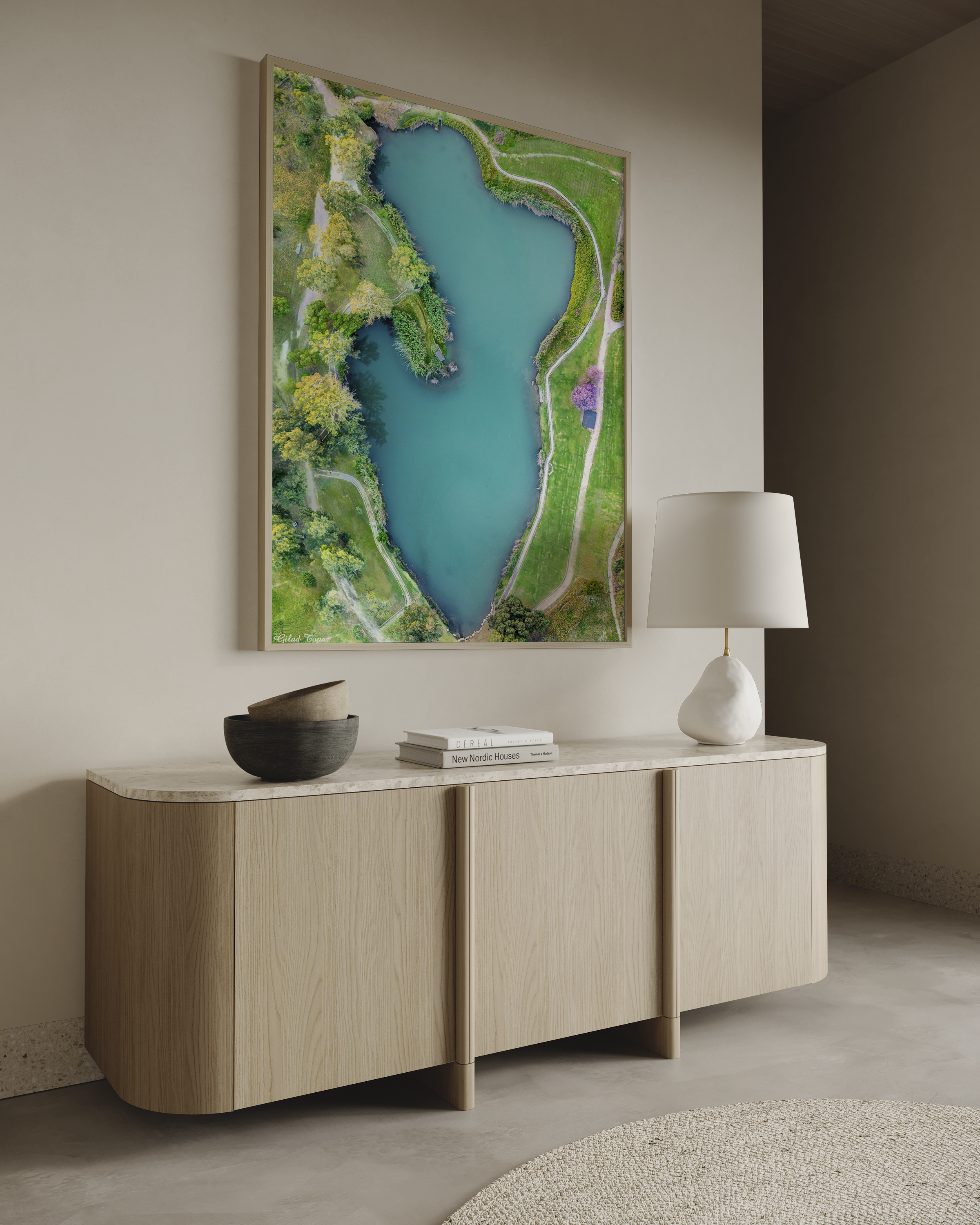 A Salty Touch - Aerial Photography by Shai Ashkenazi