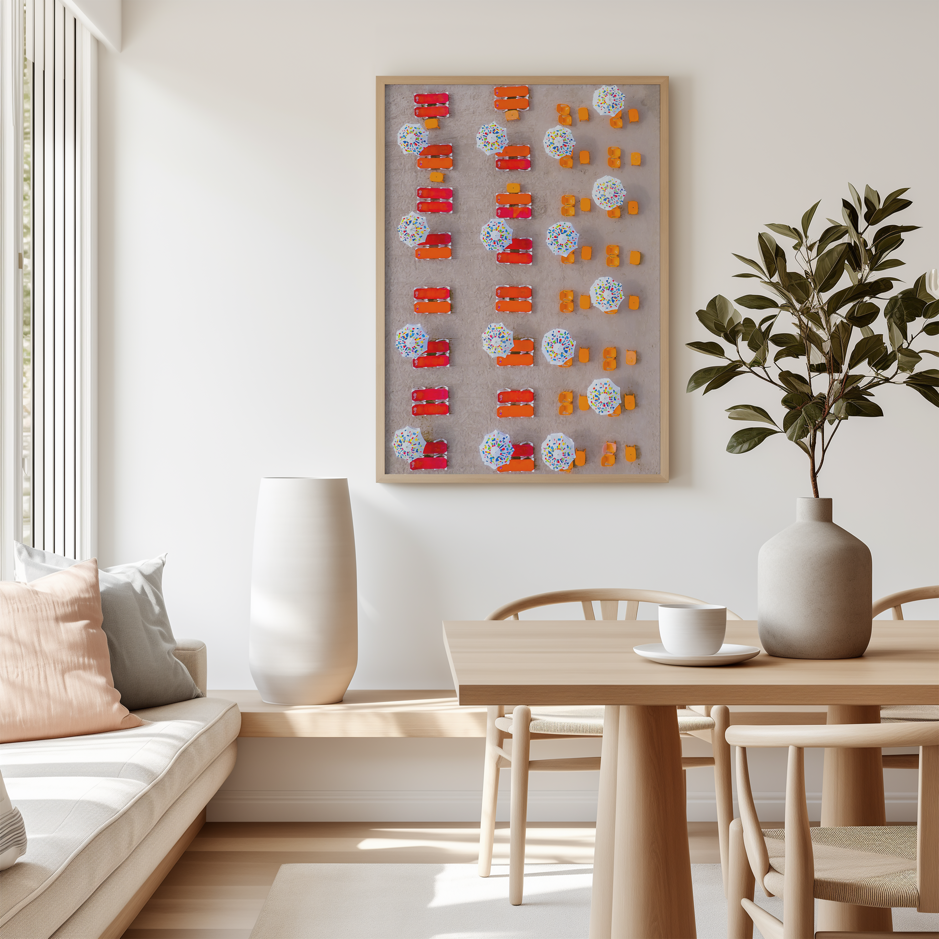 Banana Beach Tel Aviv - by artist Gilad Topaz