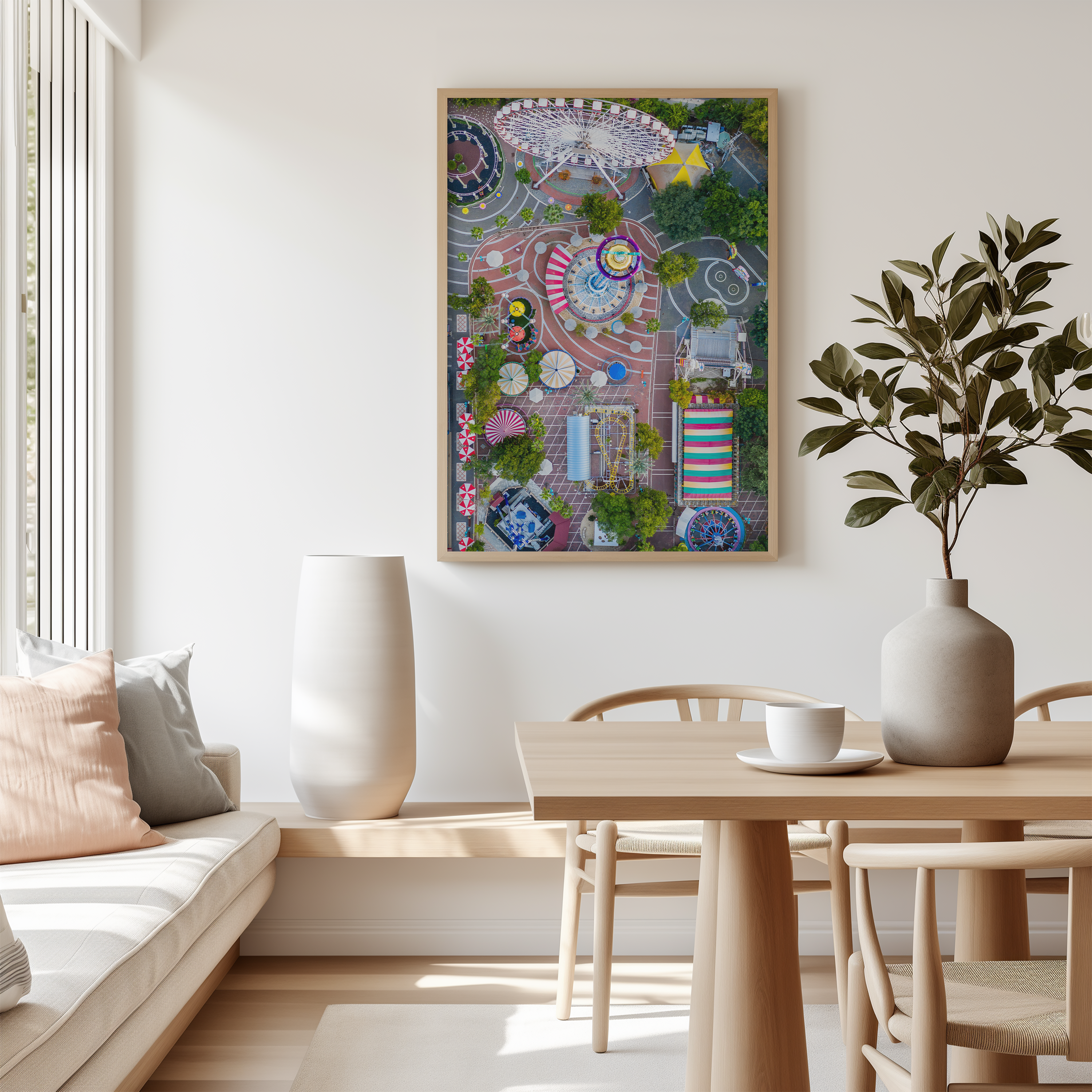 Luna Park - by artist Gilad Topaz