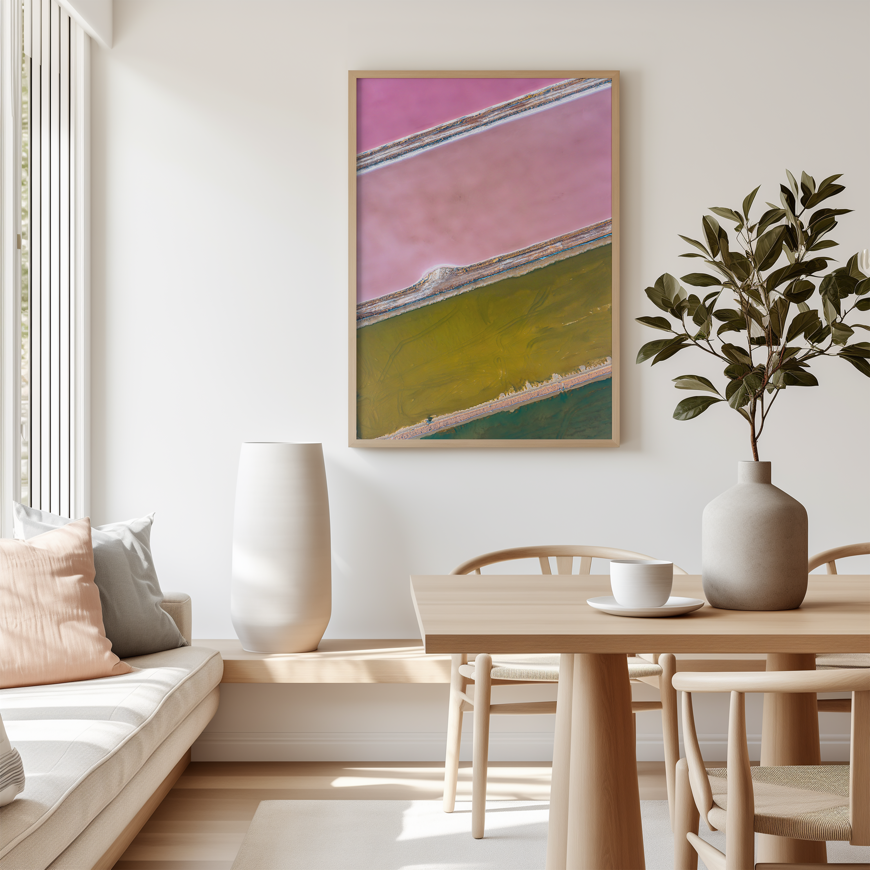 The Salt Pools in Eilat - by artist Gilad Topaz