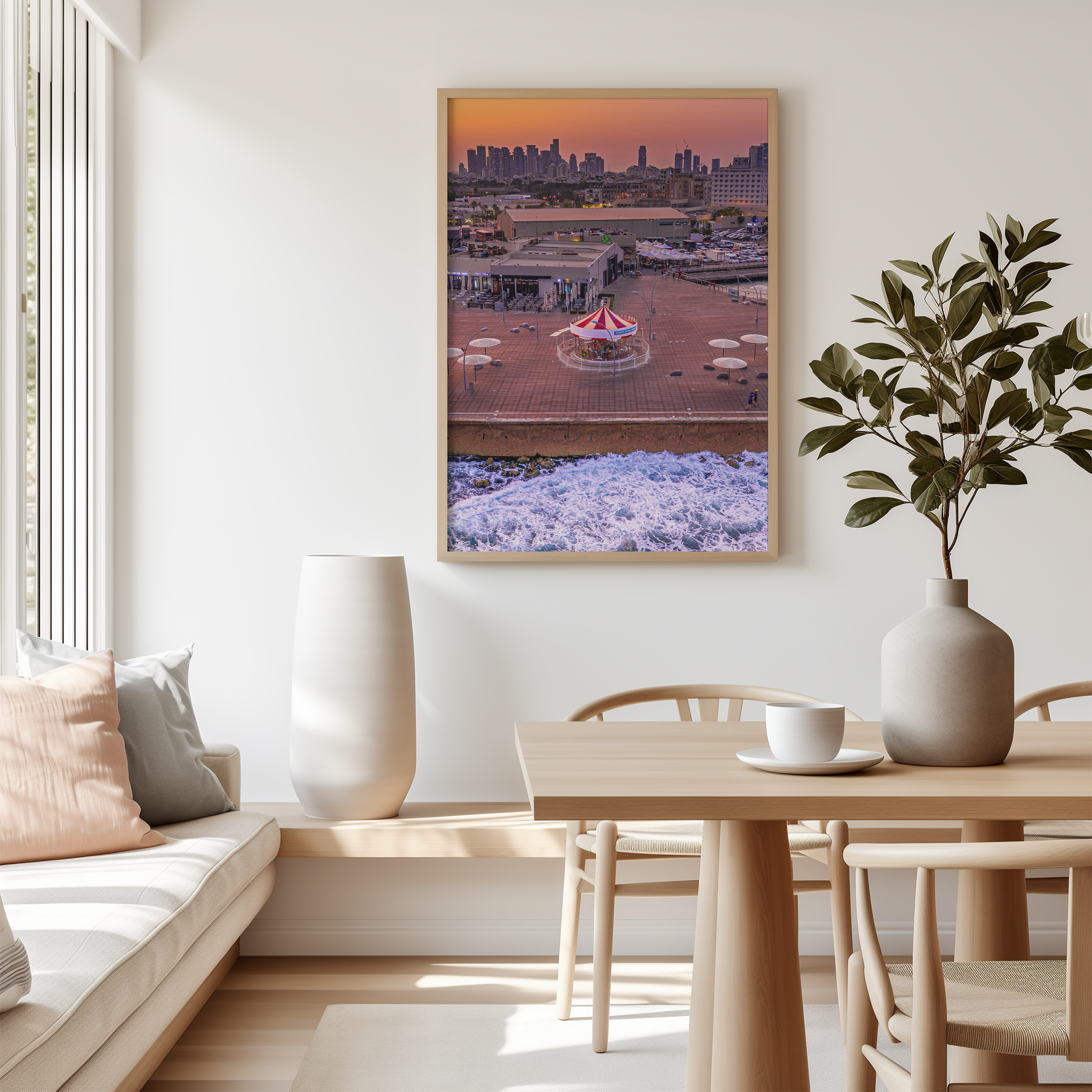 The Port in Tel Aviv - by artist Gilad Topaz