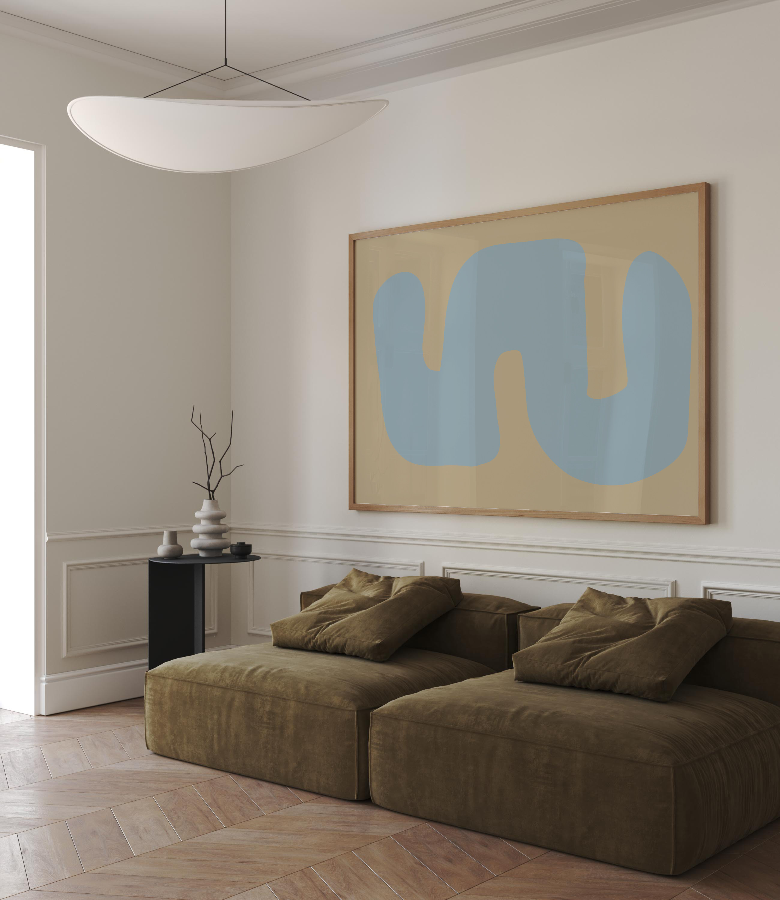 דגם טאני - קנבס+מסגור