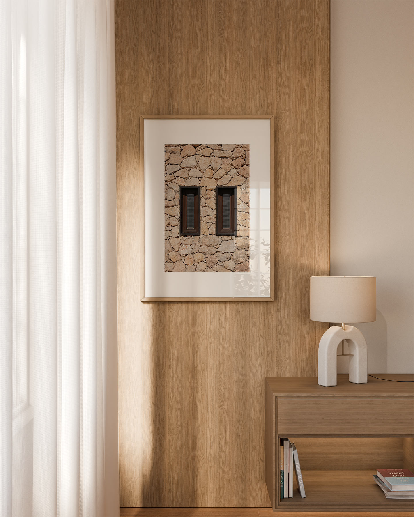 חלון במדבר צילום של דניאל ברלוט- The left Handed