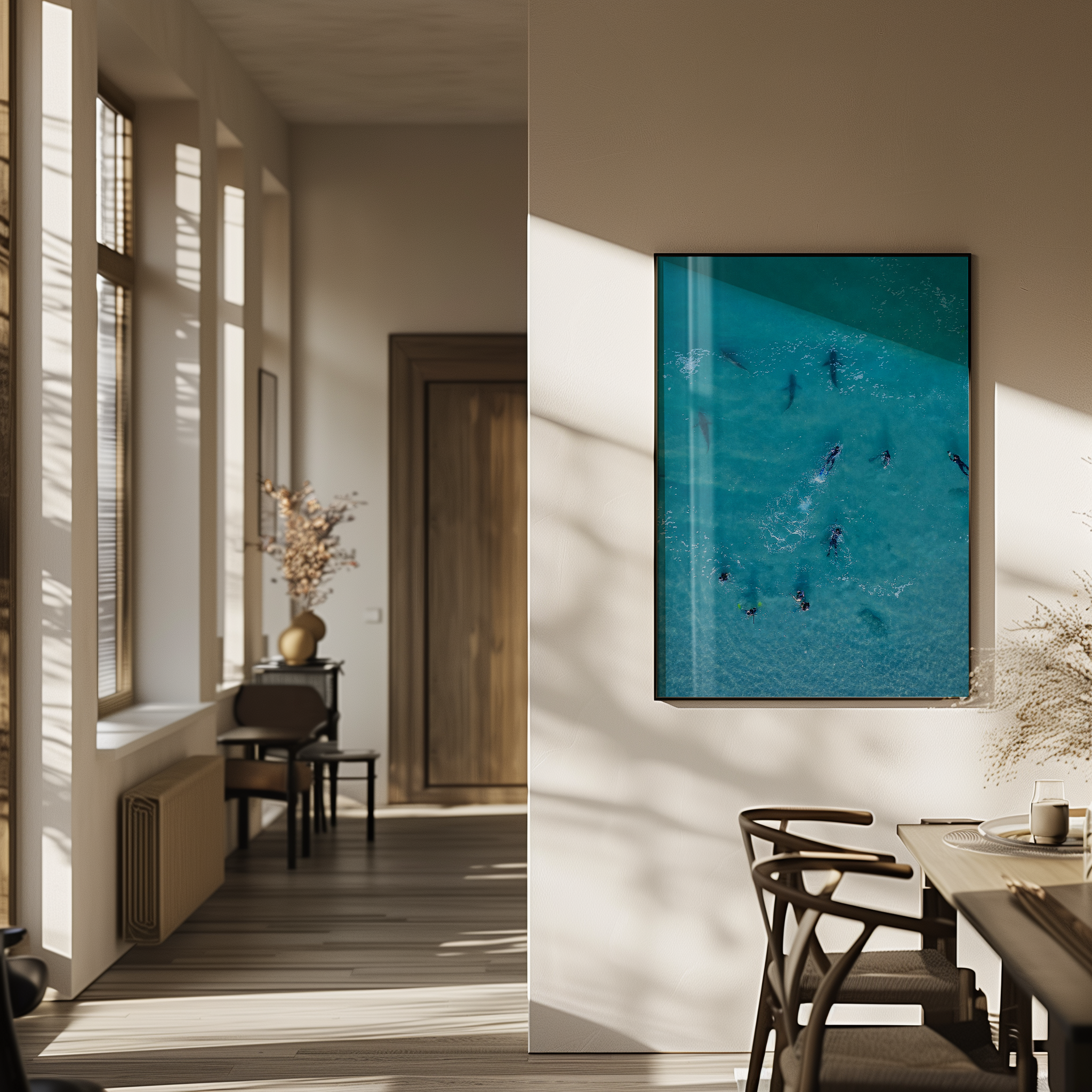 Playing with Sharks - Photography by artist Chen Kalifa Levy