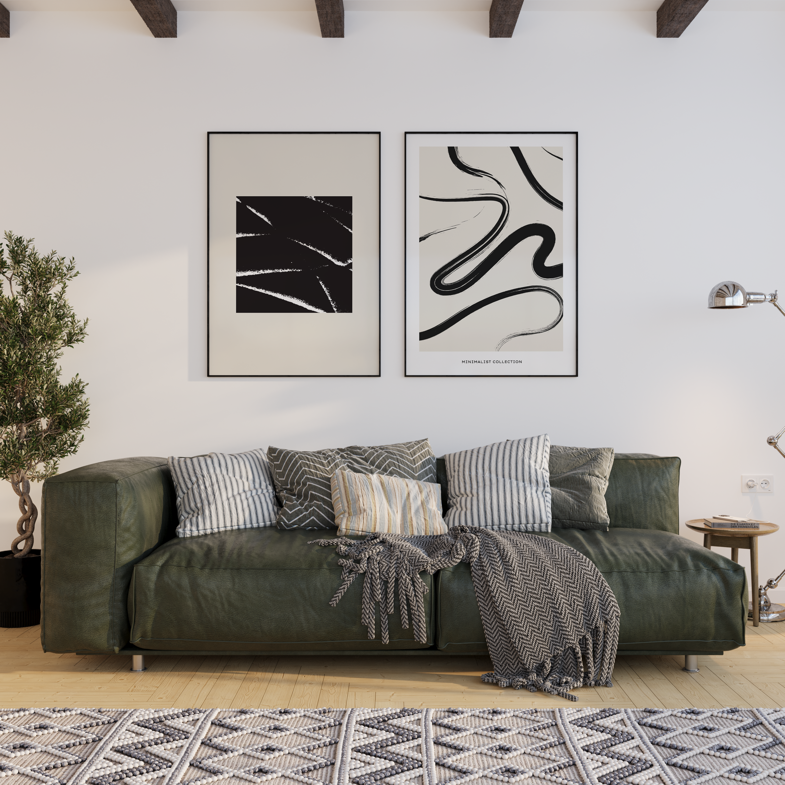 Minis model photo set