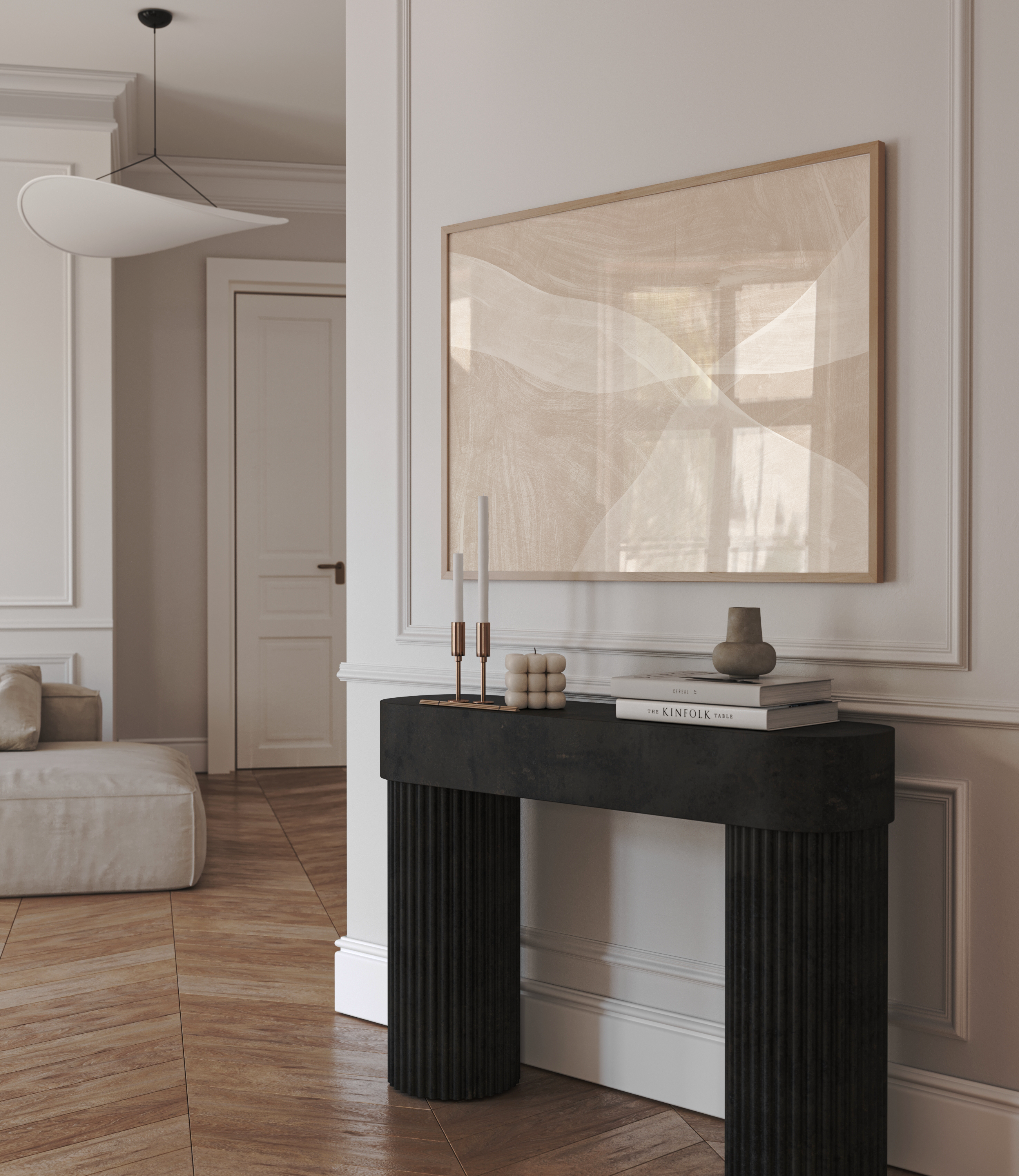 Carmen model horizontal - canvas + framing