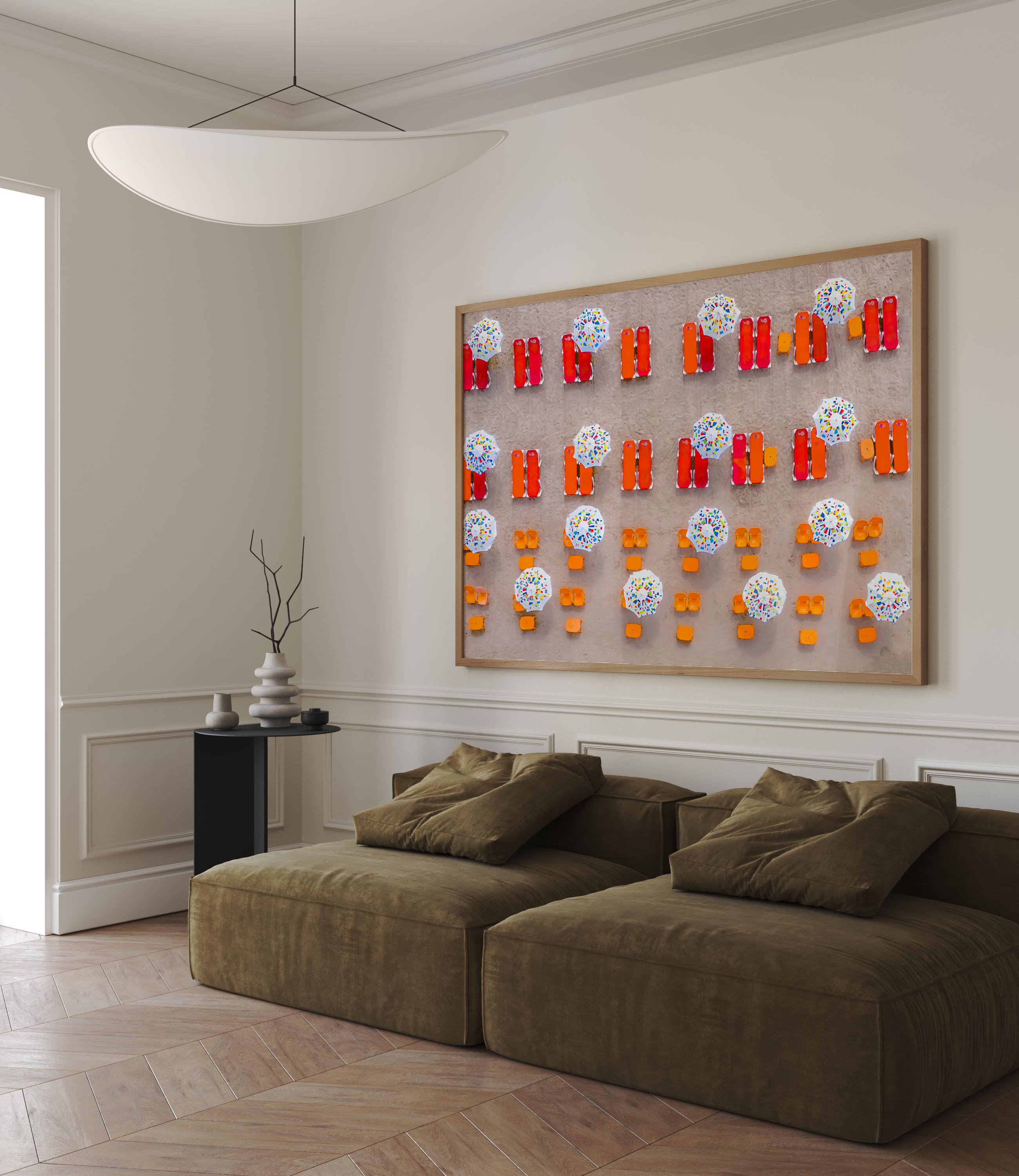 Banana Beach Tel Aviv - by artist Gilad Topaz