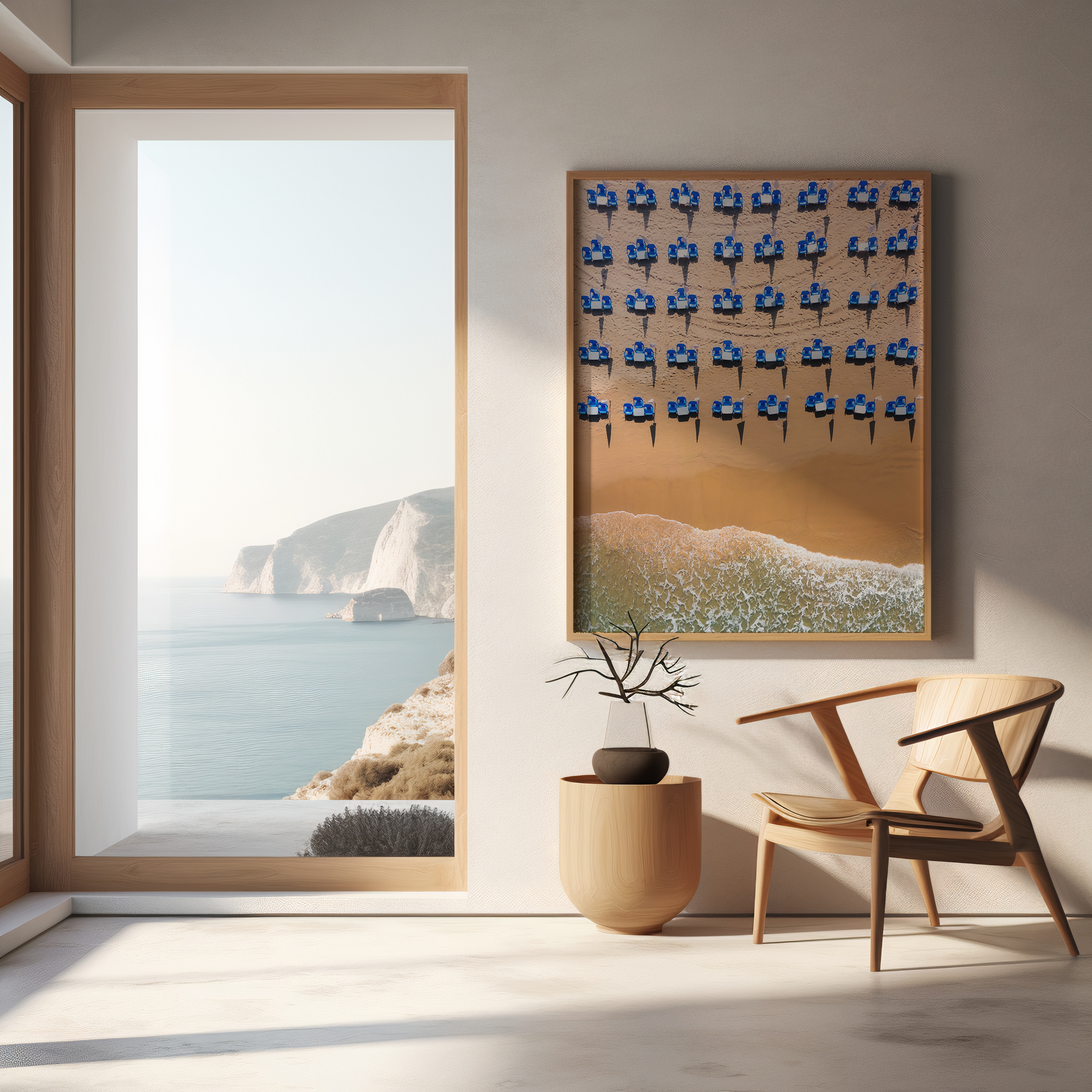 Herzliya Beach - by artist Gilad Topaz